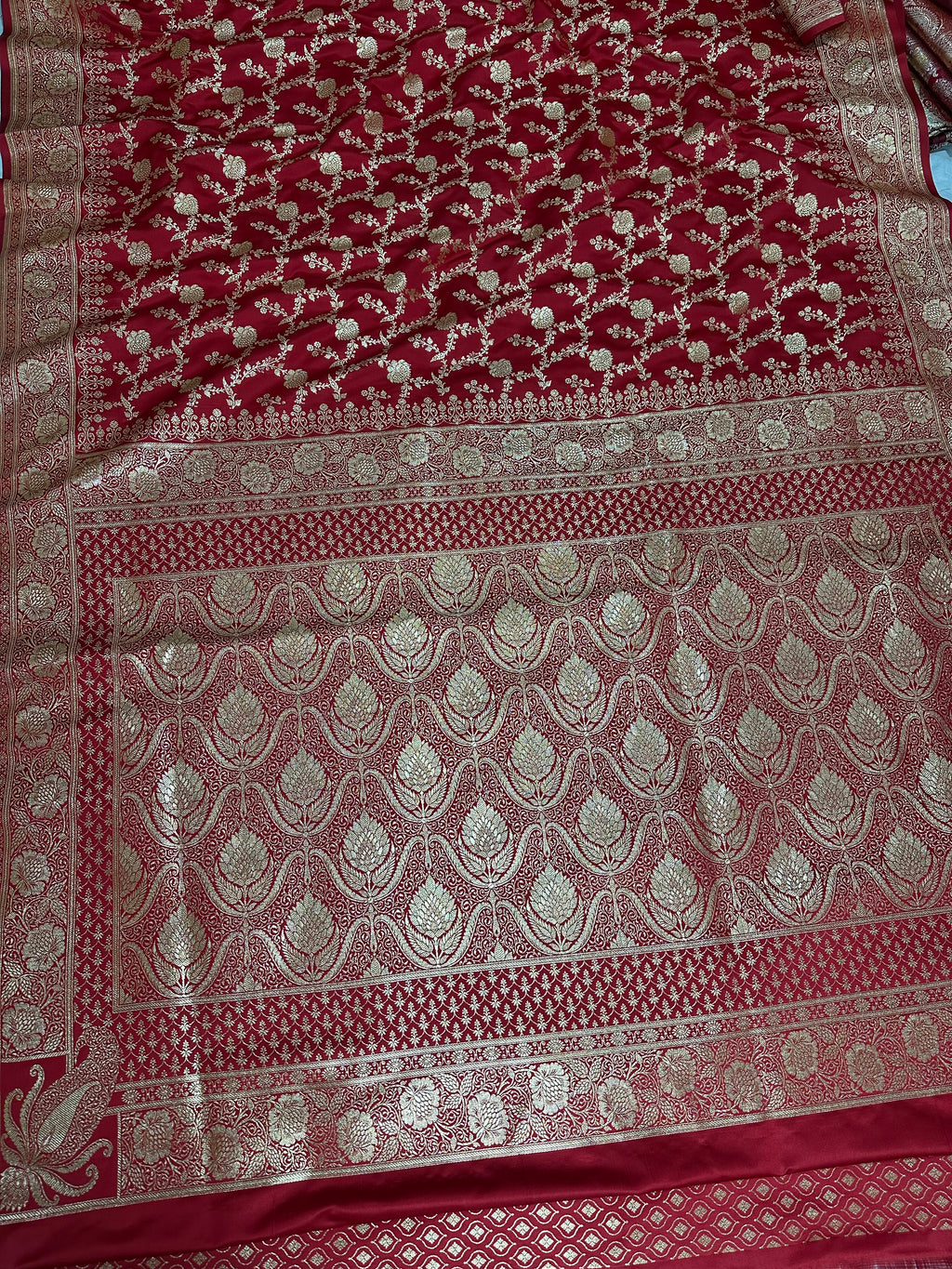 Premium Satin Silk Banarasi Saree