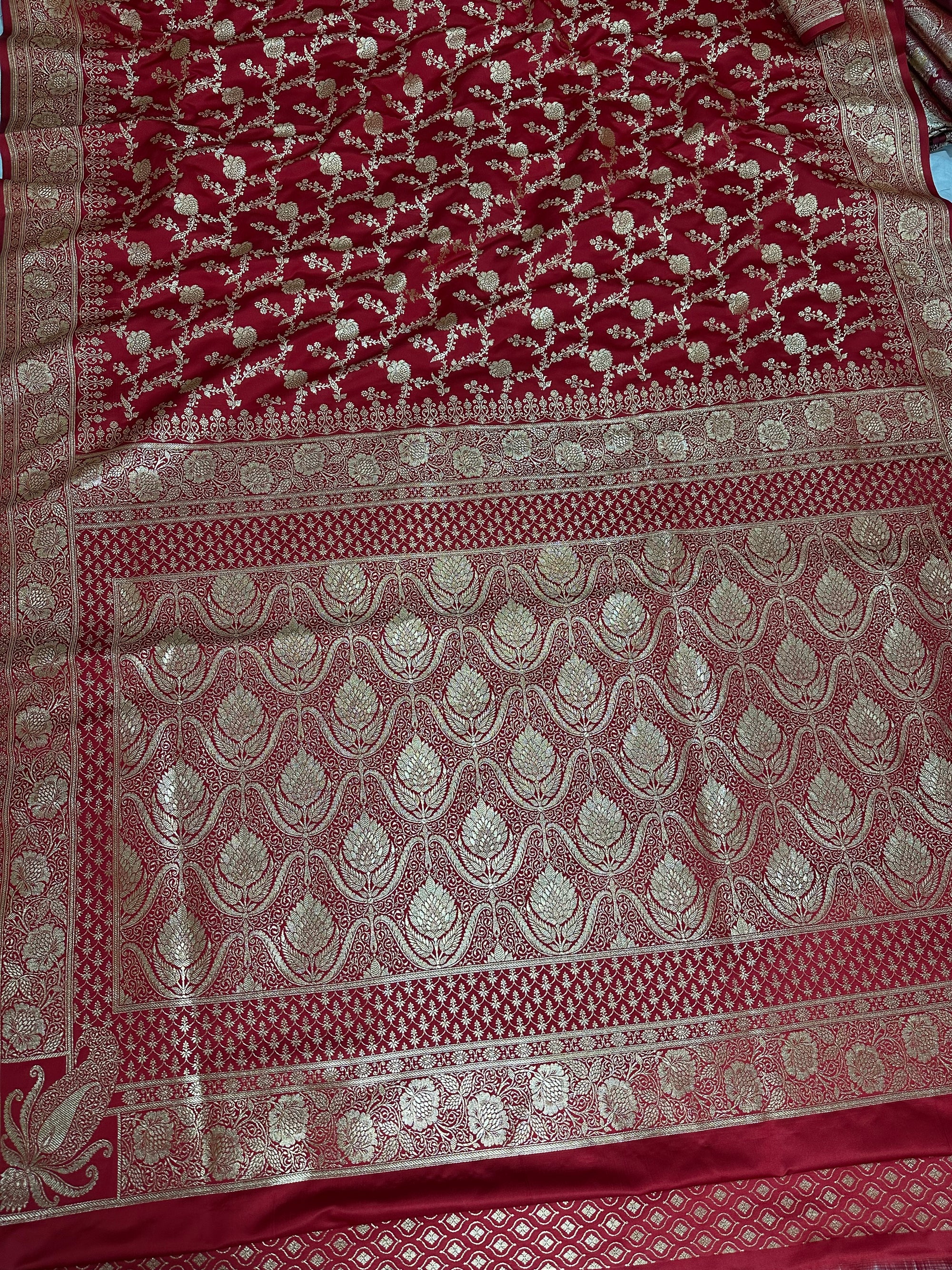 Premium Satin Silk Banarasi Saree