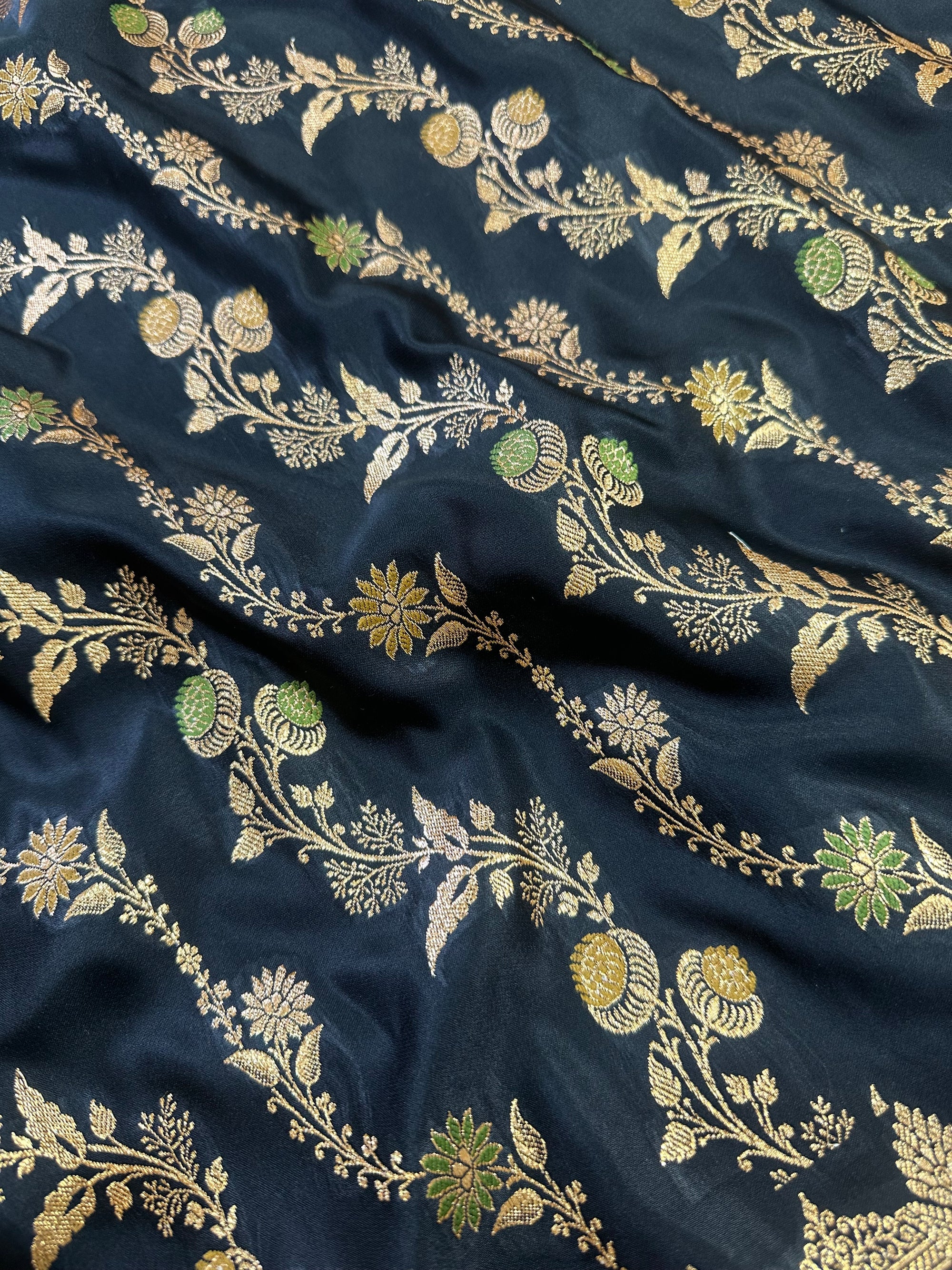 Premium Satin Silk Banarasi Saree