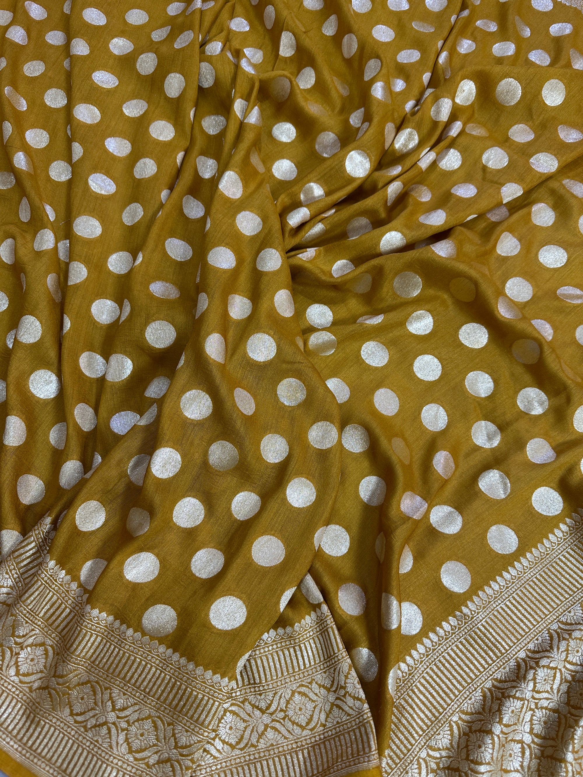 Pure Moonga Silk Banarasi Saree