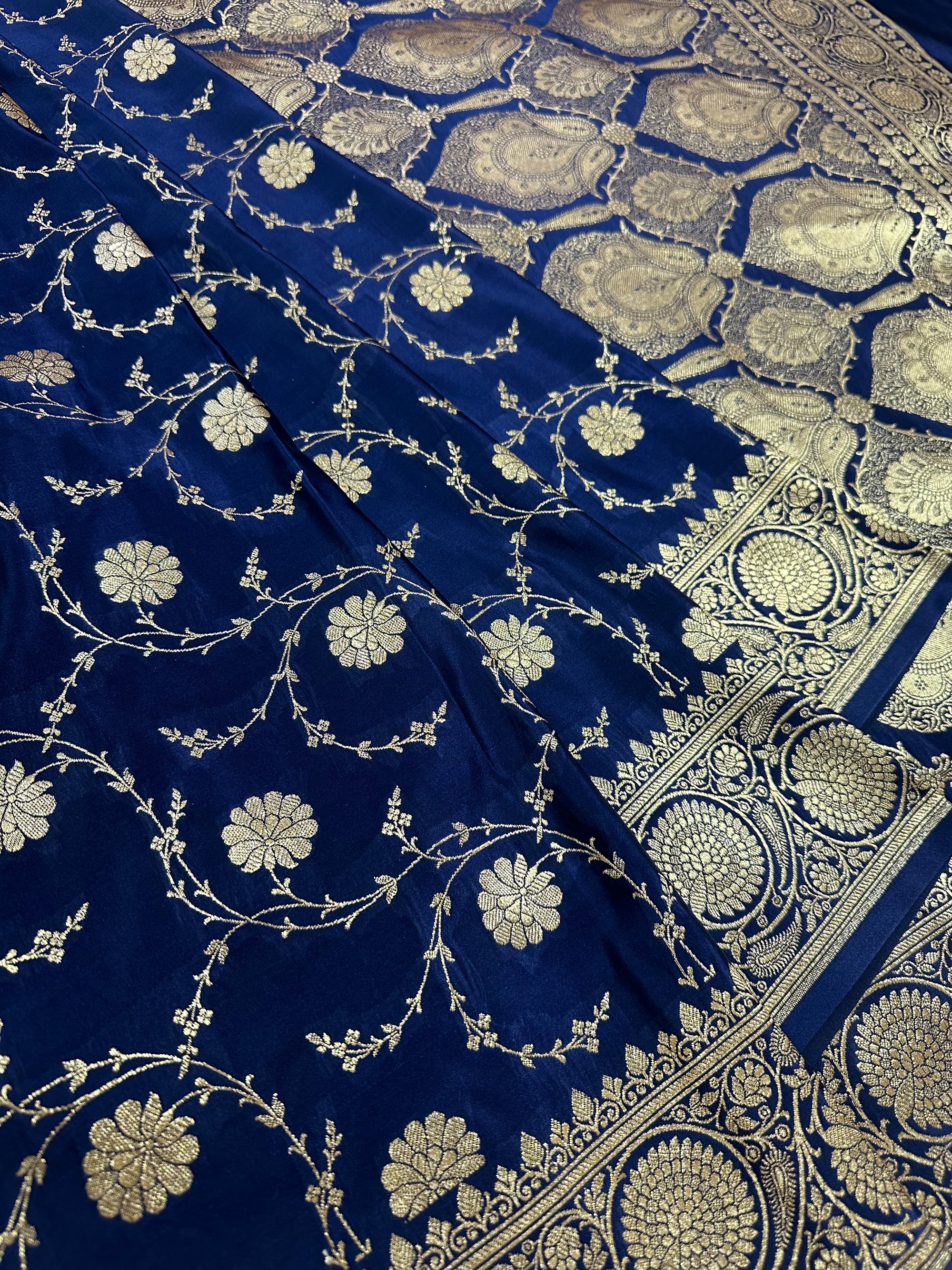 Premium Satin Silk Banarasi Saree