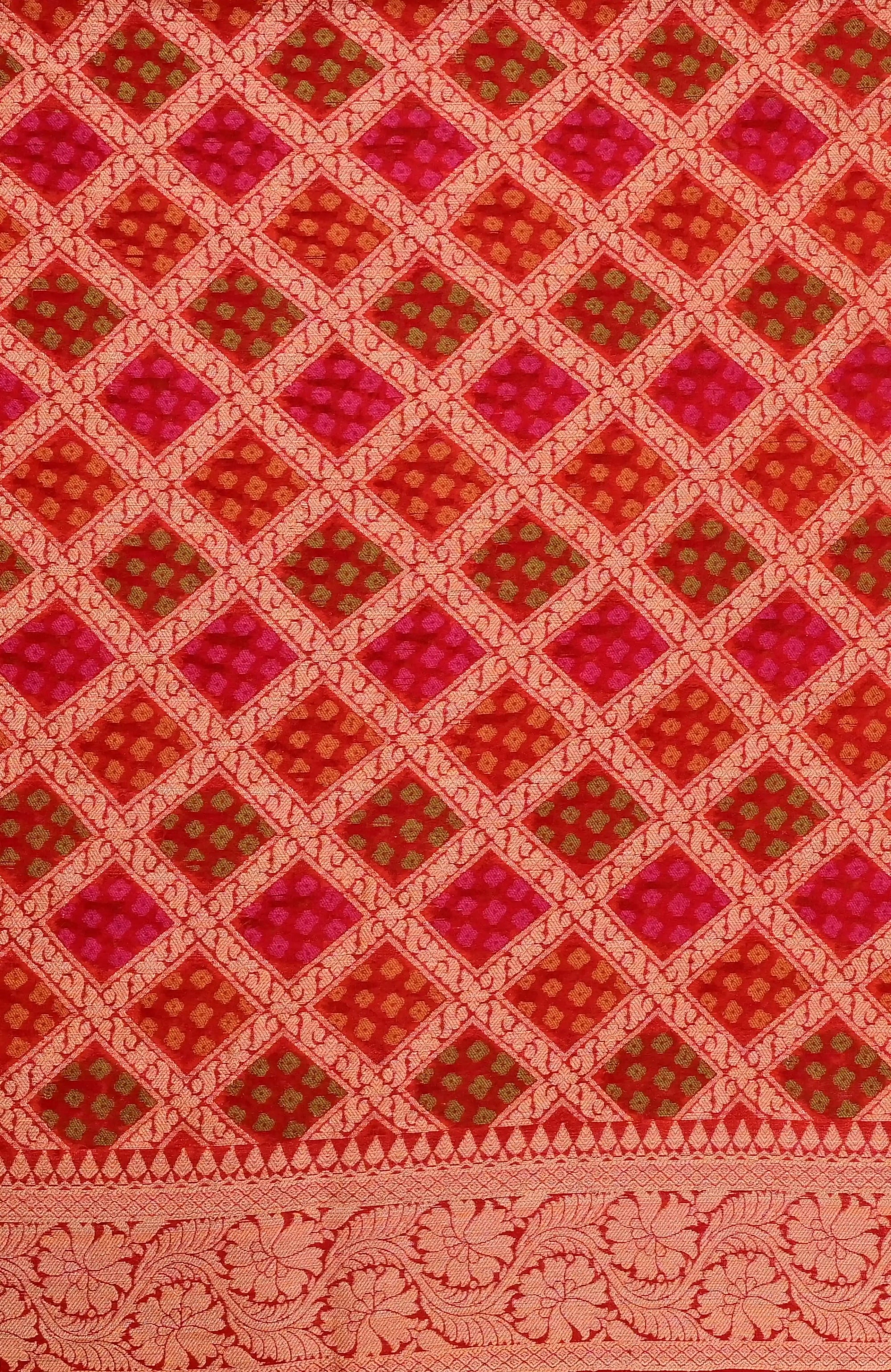 Pure Chiffon Silk Banarasi Saree