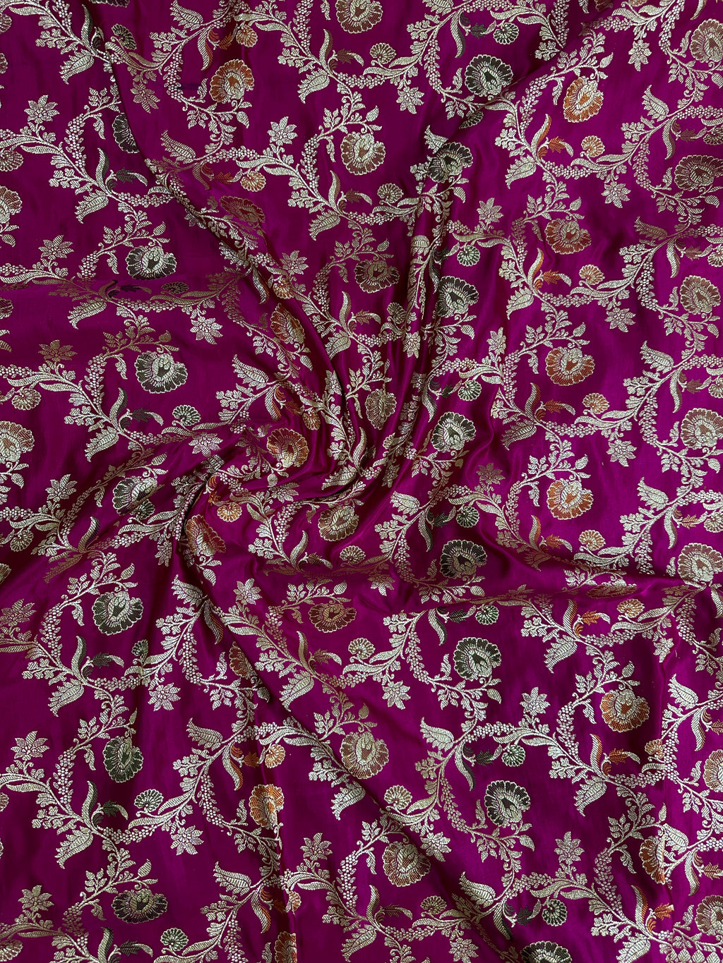 Pure Katan Silk Handloom Banarasi Bridal Saree