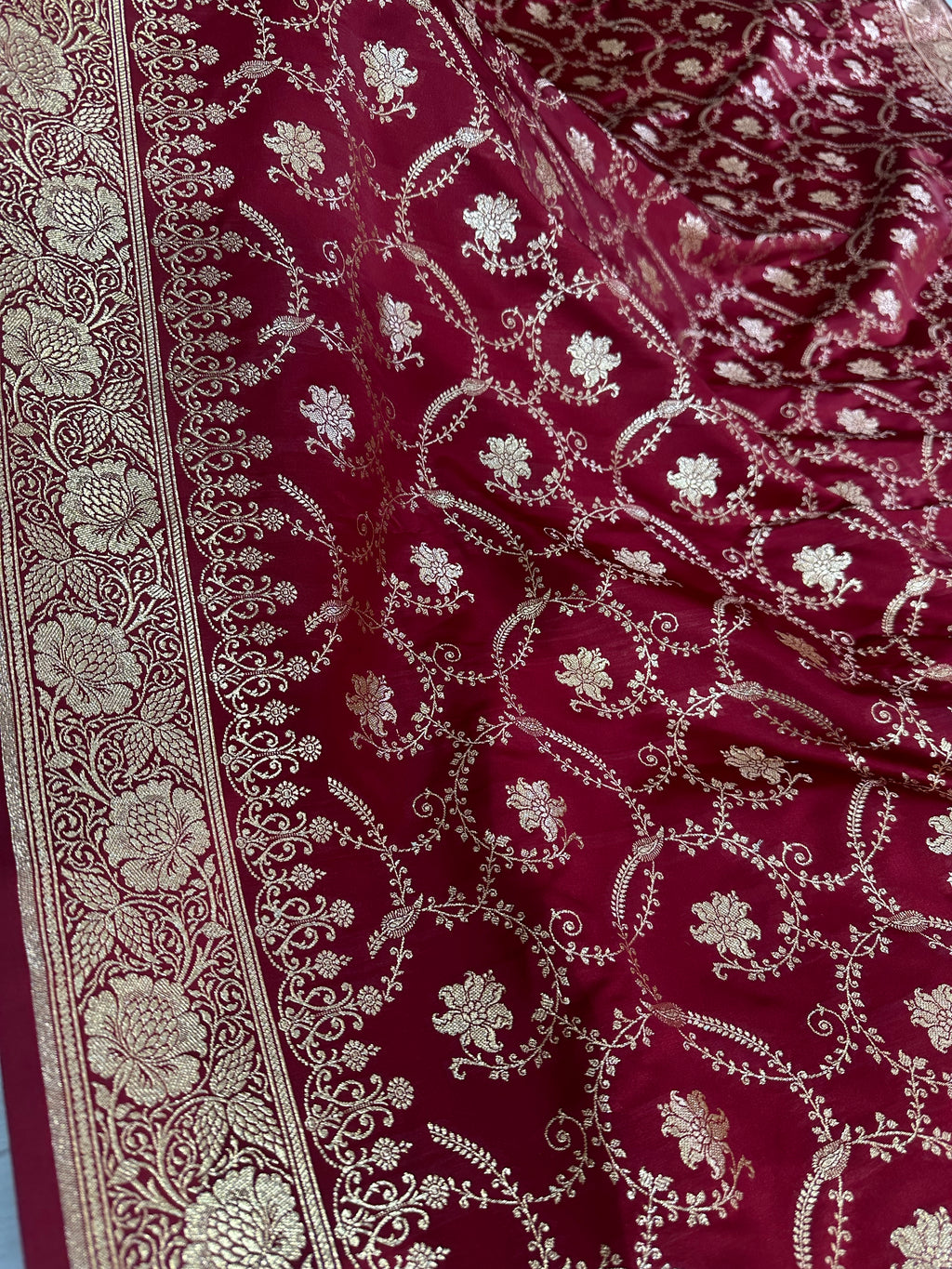 Premium Satin Silk Banarasi Saree