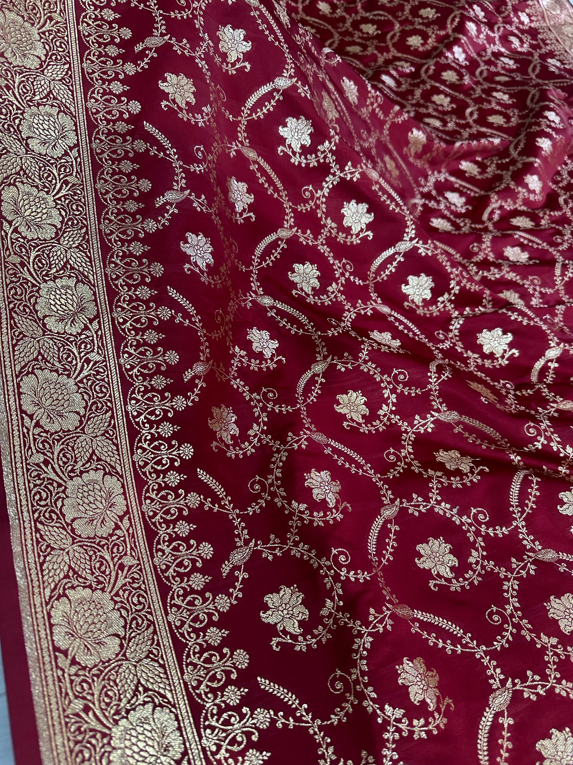 Premium Satin Silk Banarasi Saree