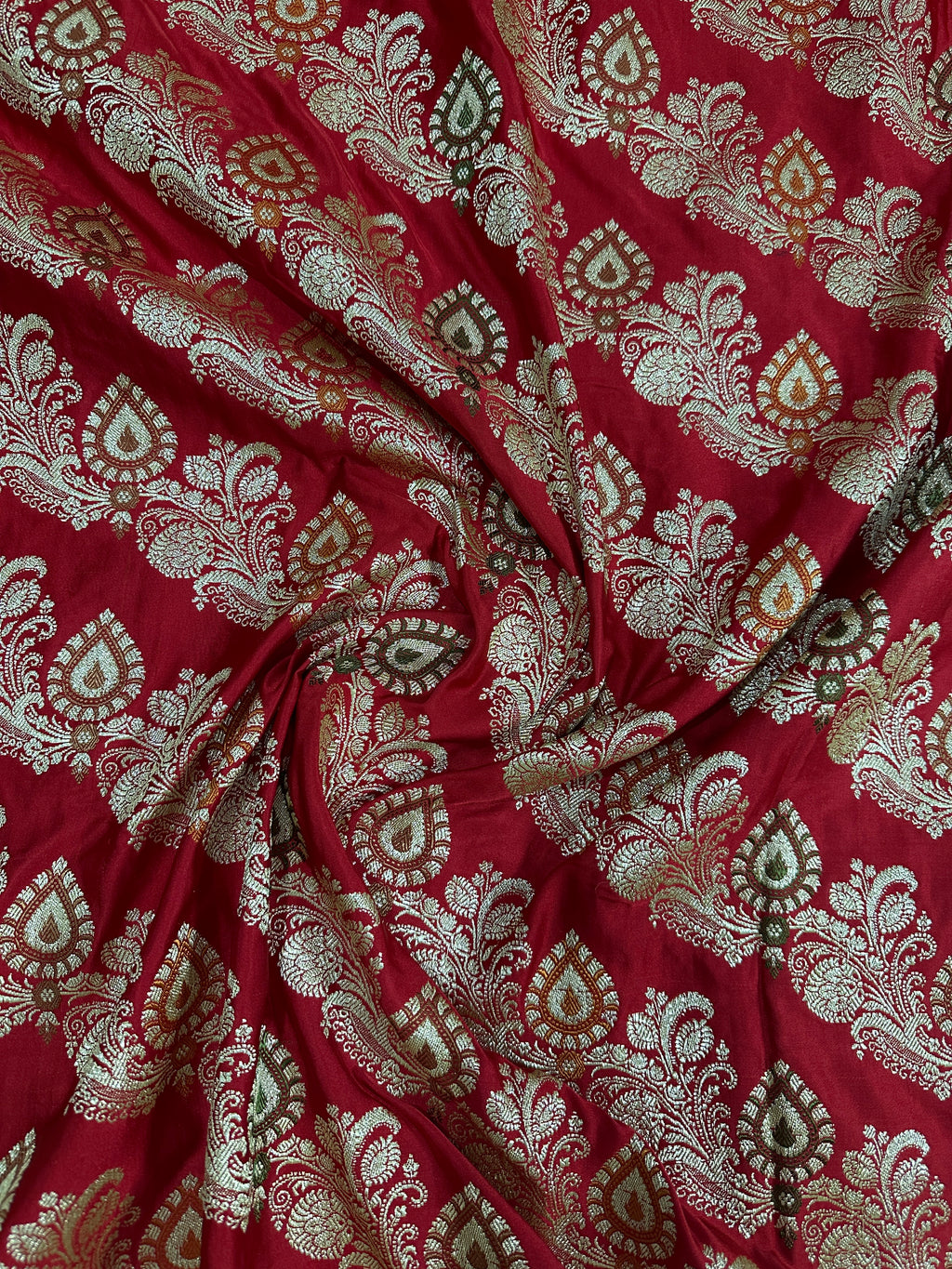 Pure Katan Silk Handloom Banarasi Bridal Saree