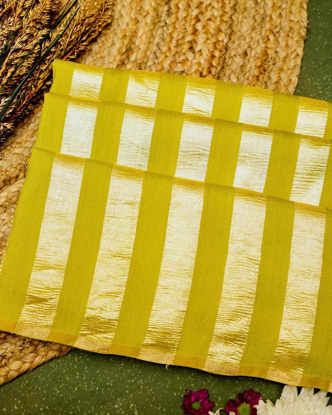 Pure Kora Tissue silk saree