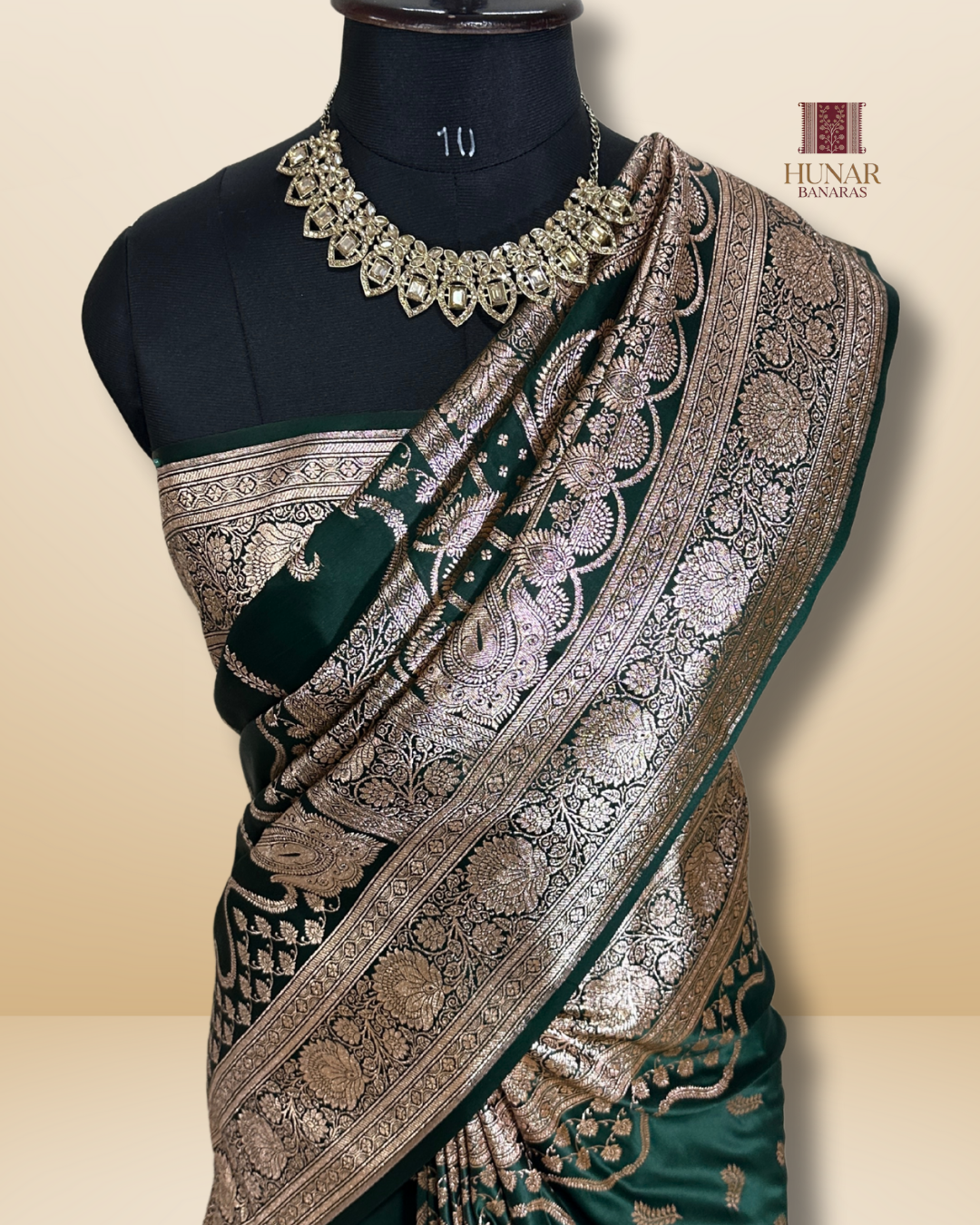 Premium Satin Silk Banarasi Saree