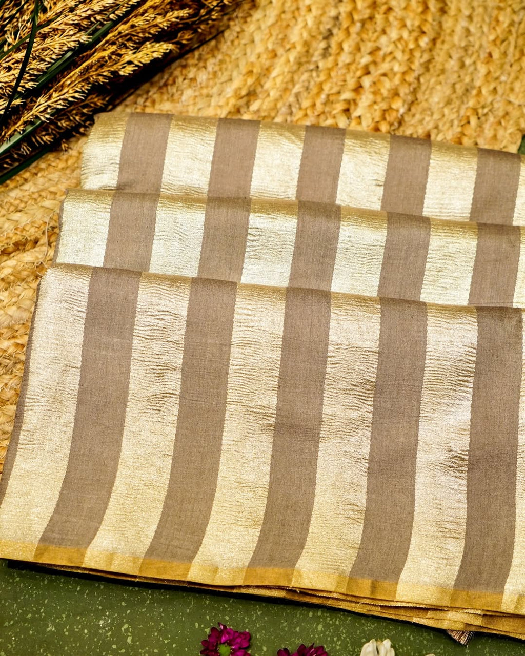 Pure Kora Tissue silk saree