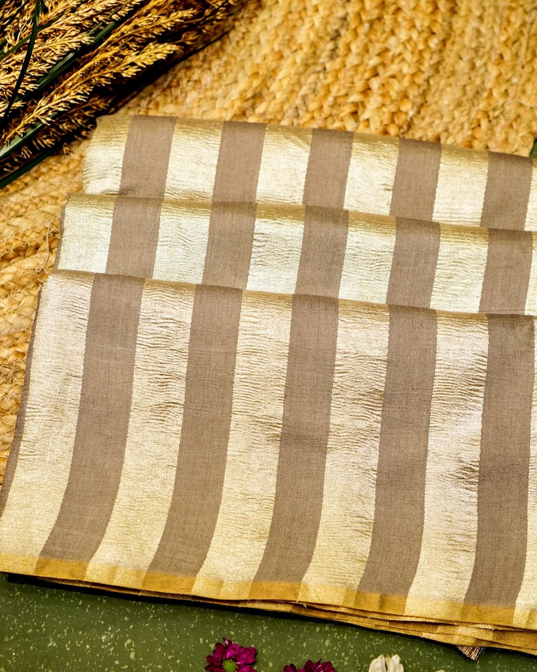 Pure Kora Tissue silk saree