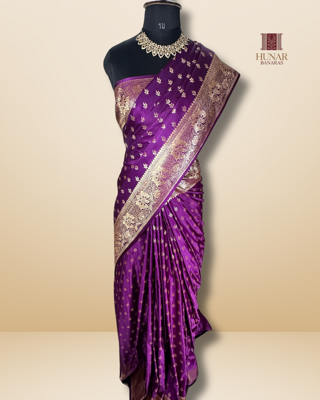 Premium Satin Silk Banarasi Saree