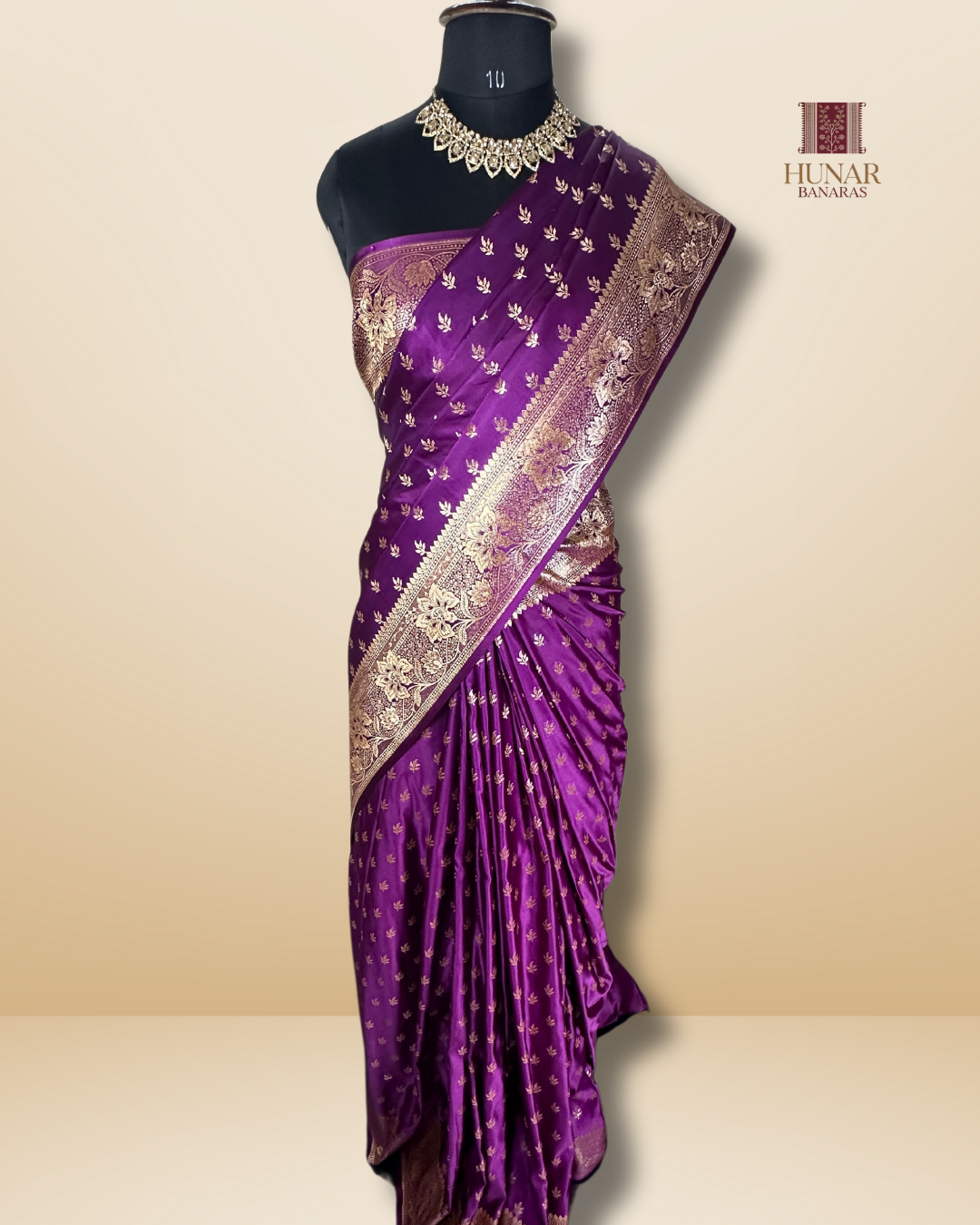 Premium Satin Silk Banarasi Saree