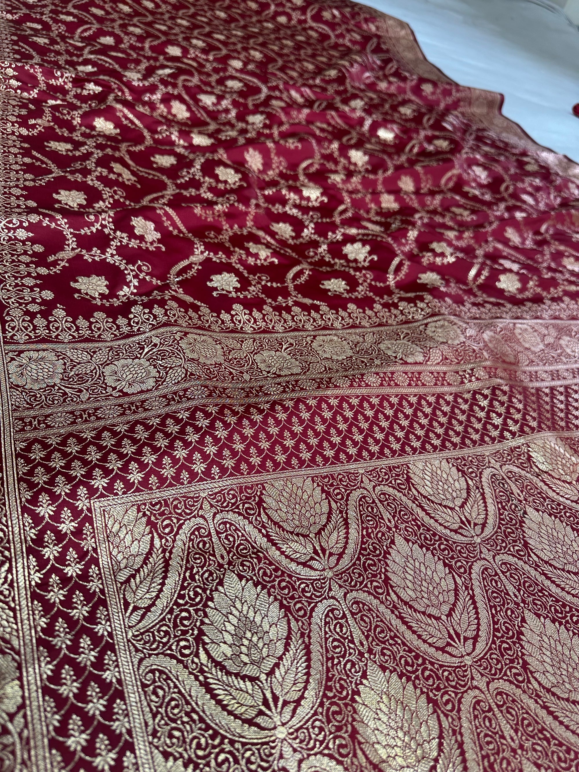 Premium Satin Silk Banarasi Saree