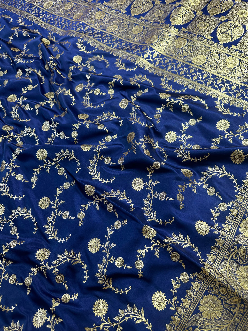 Premium Satin Silk Banarasi Saree