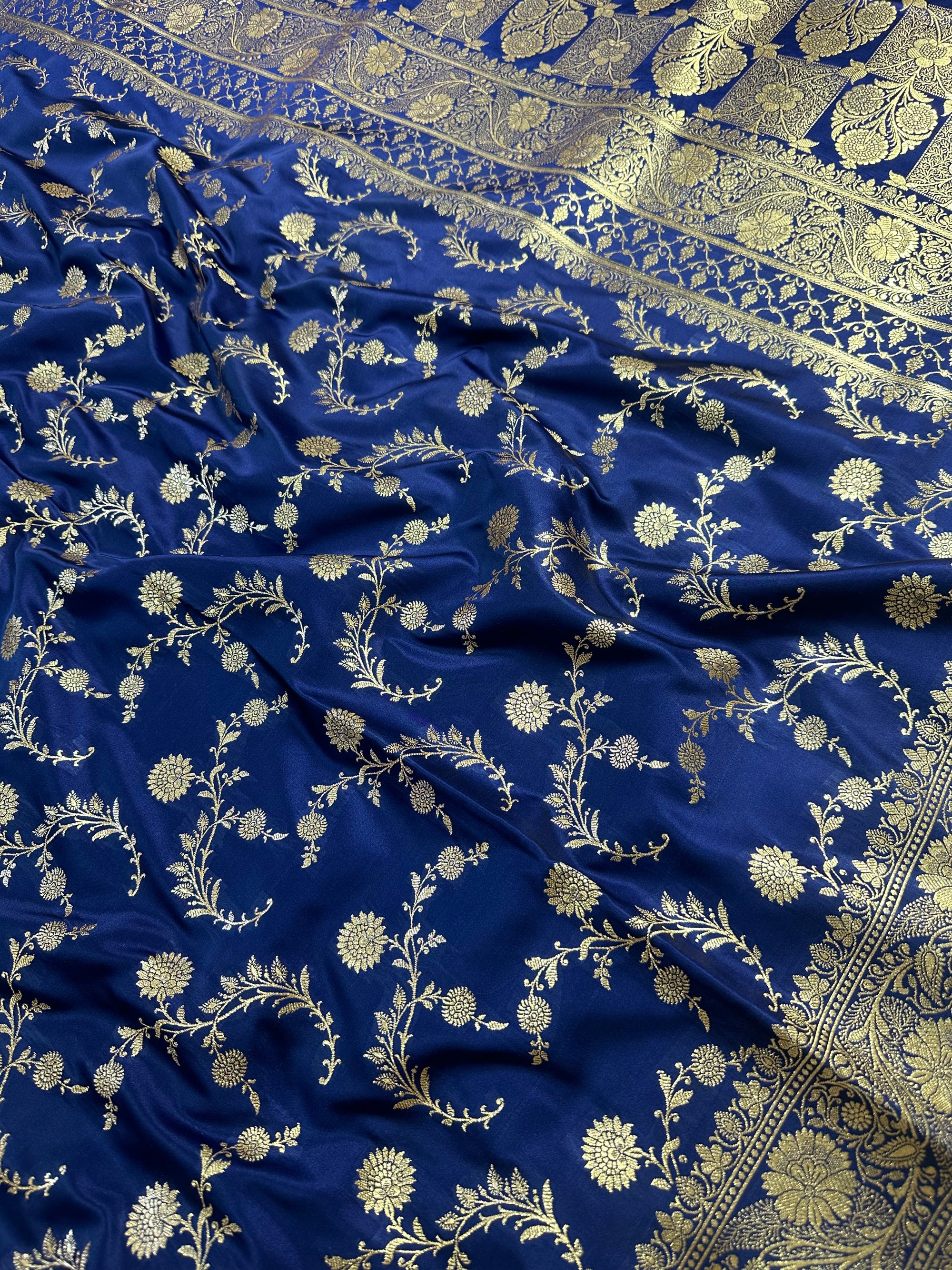 Premium Satin Silk Banarasi Saree