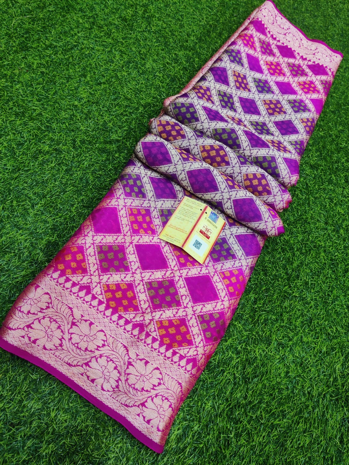 Pure Chiffon Silk Banarasi Saree