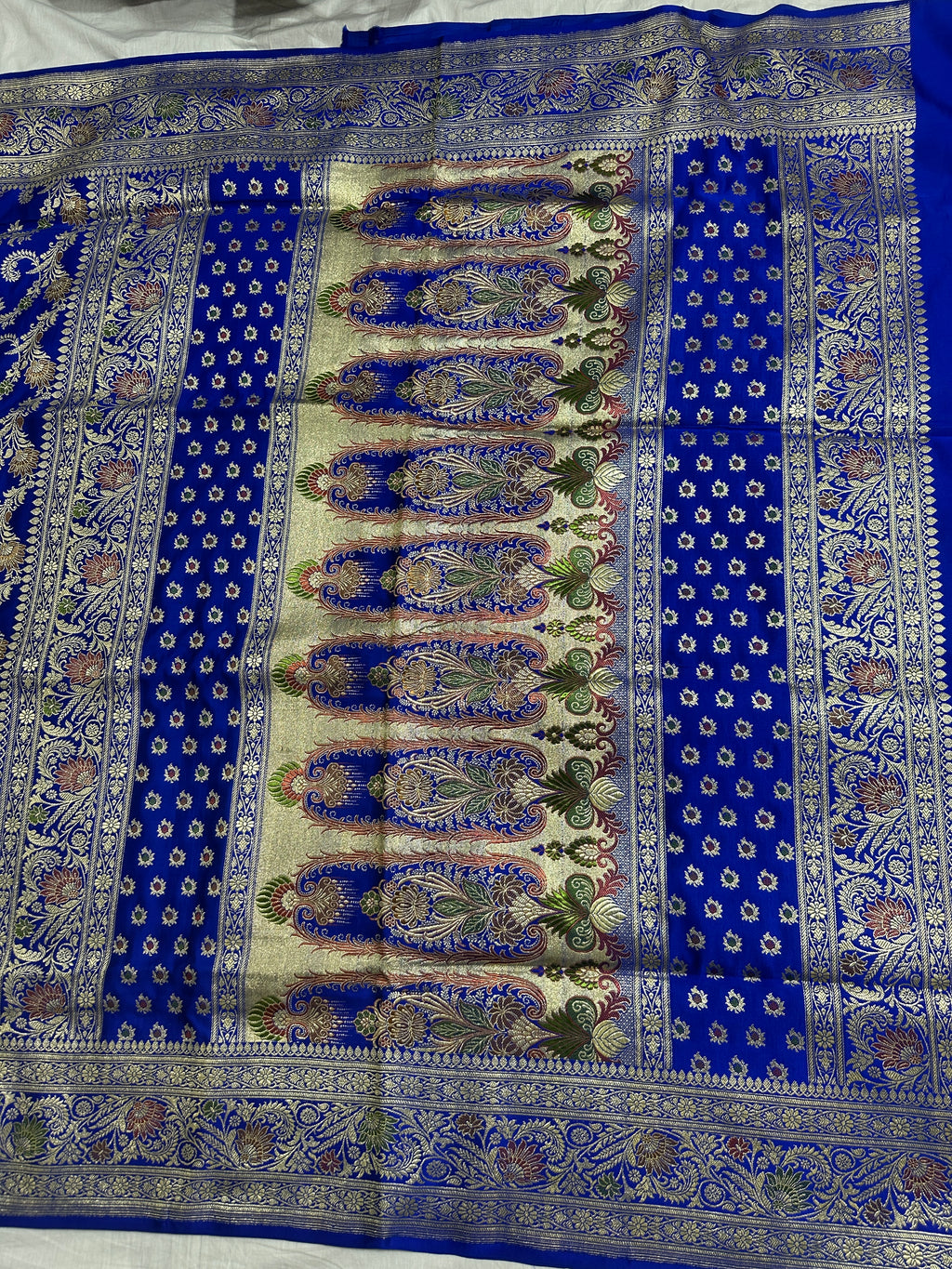 Pure Katan Silk Handloom Banarasi Bridal Saree