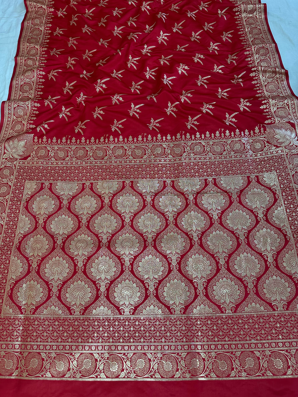 Premium Satin Silk Banarasi Saree