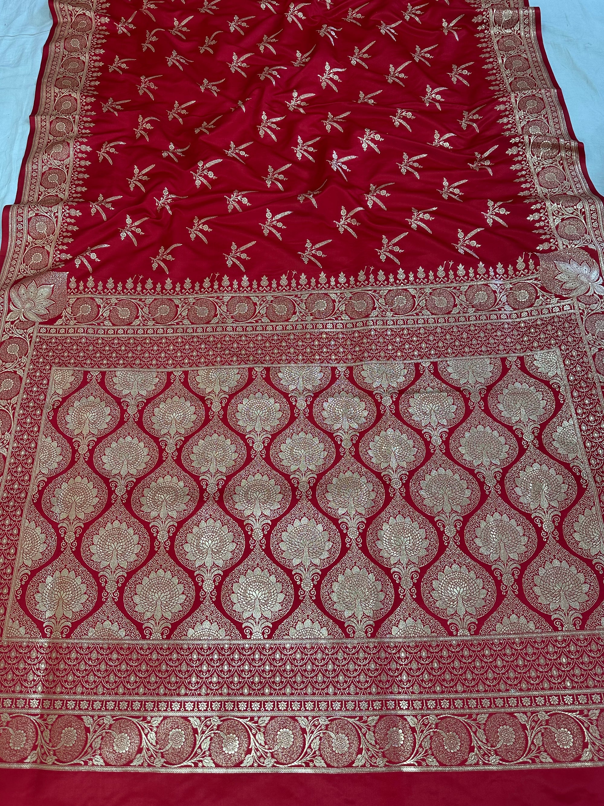 Premium Satin Silk Banarasi Saree