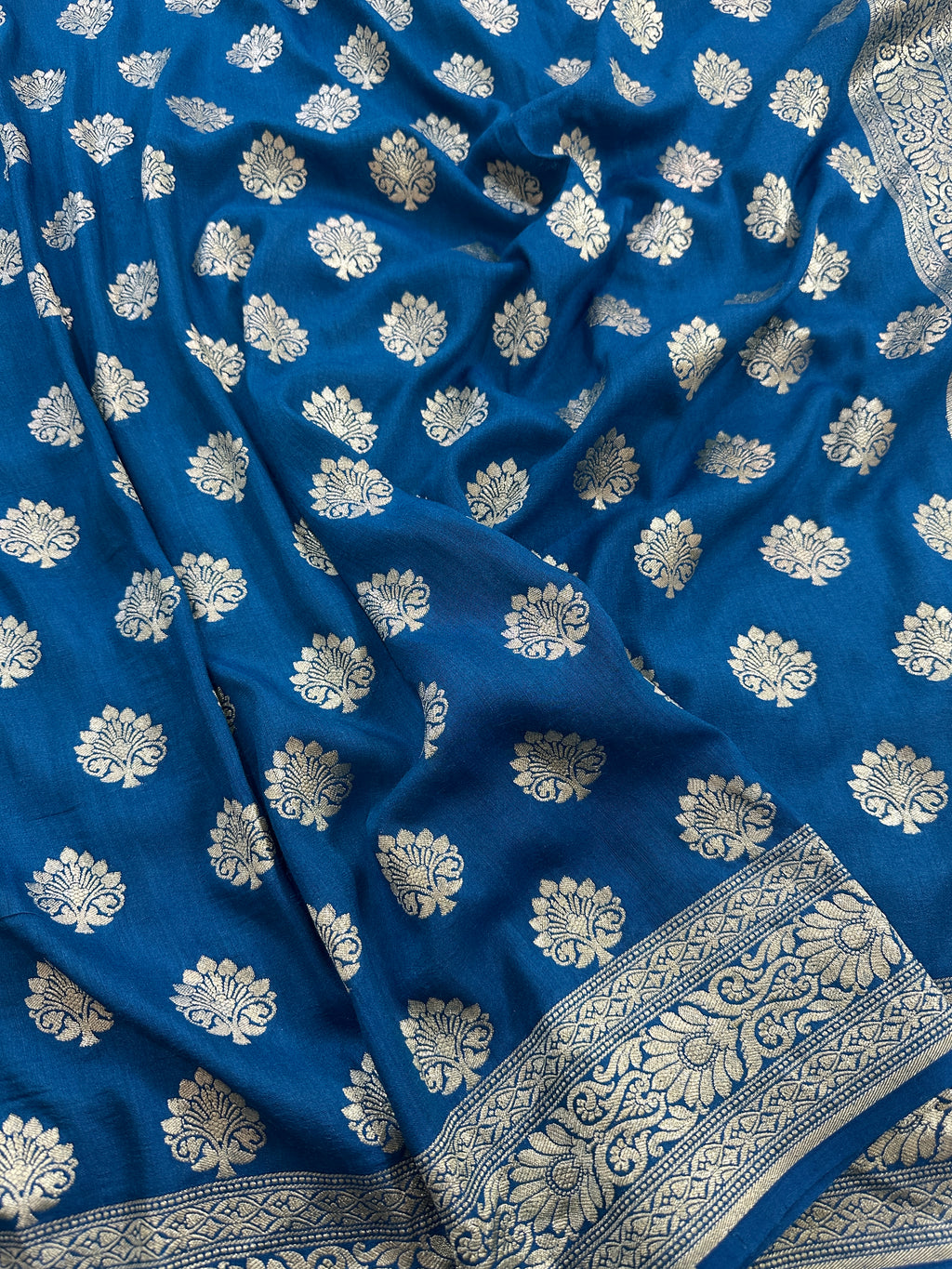 Pure Moonga Silk Banarasi Saree – Handwoven Elegance from Varanasi | Katan Banaras