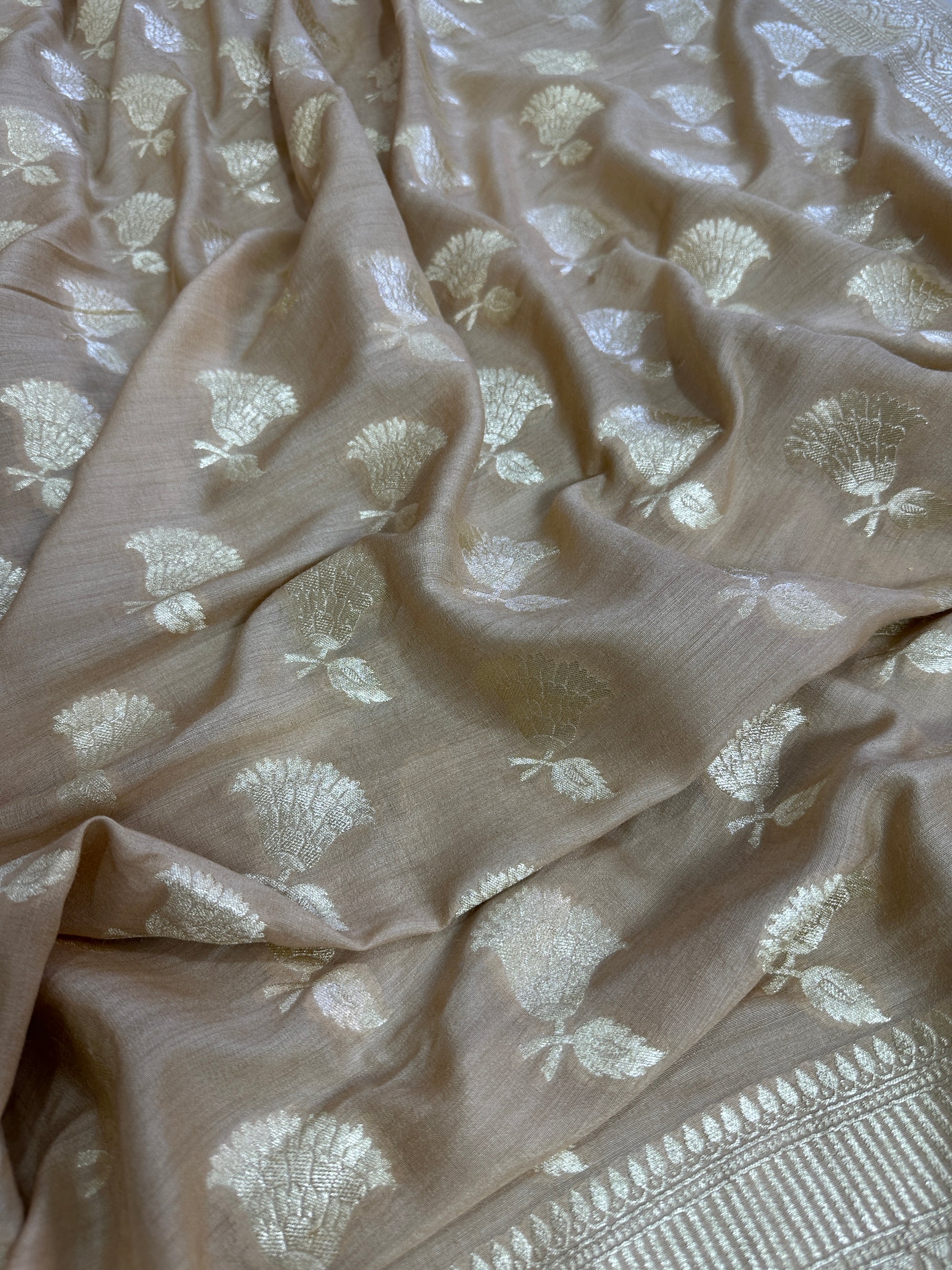 Pure Moonga Silk Banarasi Saree