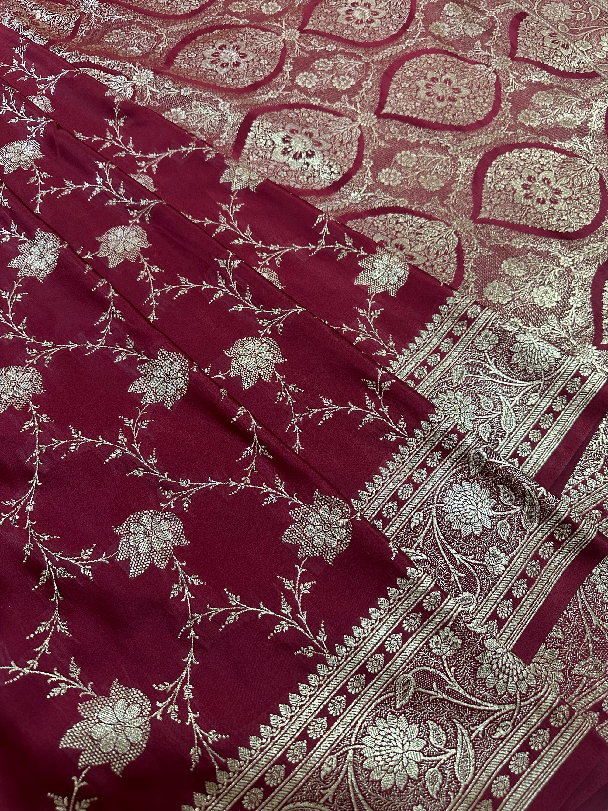 Premium Satin Silk Banarasi Saree