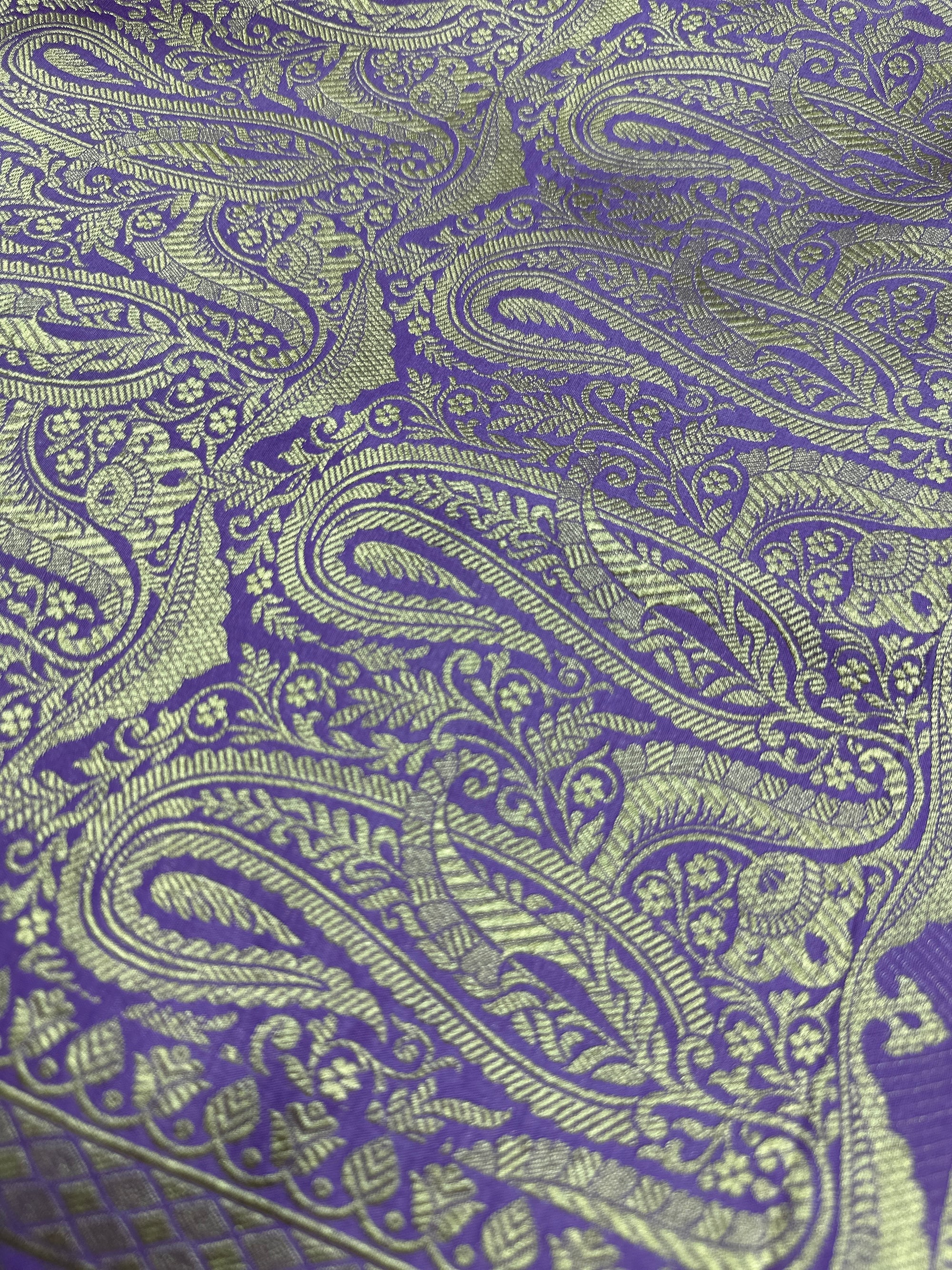 Pure Katan Silk Jaalwork Banarasi Saree