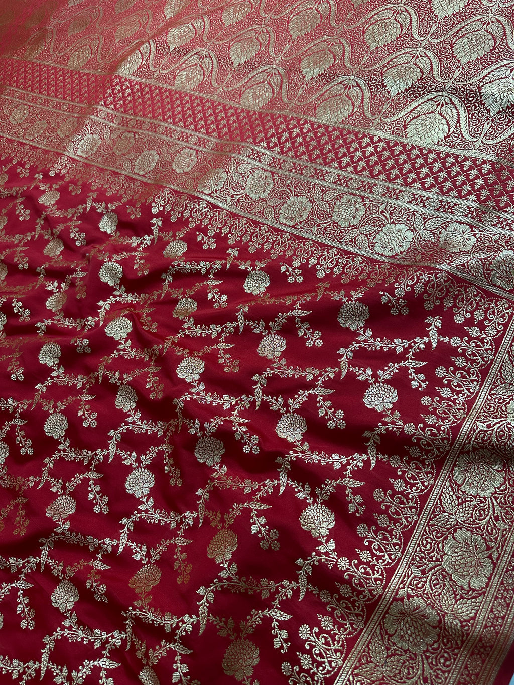 Premium Satin Silk Banarasi Saree
