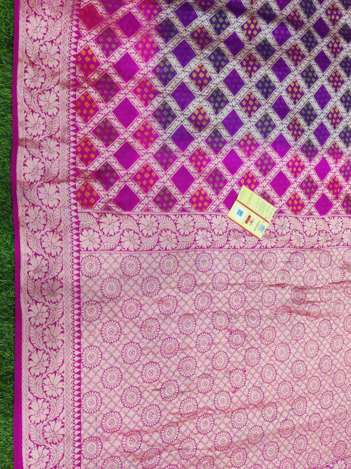 Pure Chiffon Silk Banarasi Saree