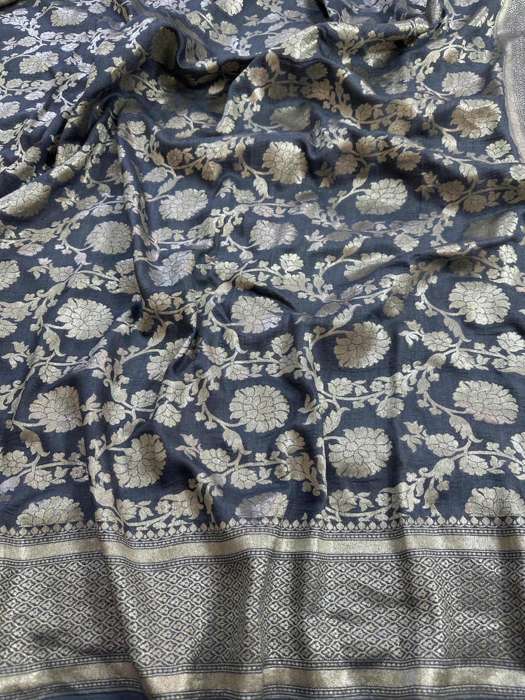 Pure Moonga Silk Banarasi Saree