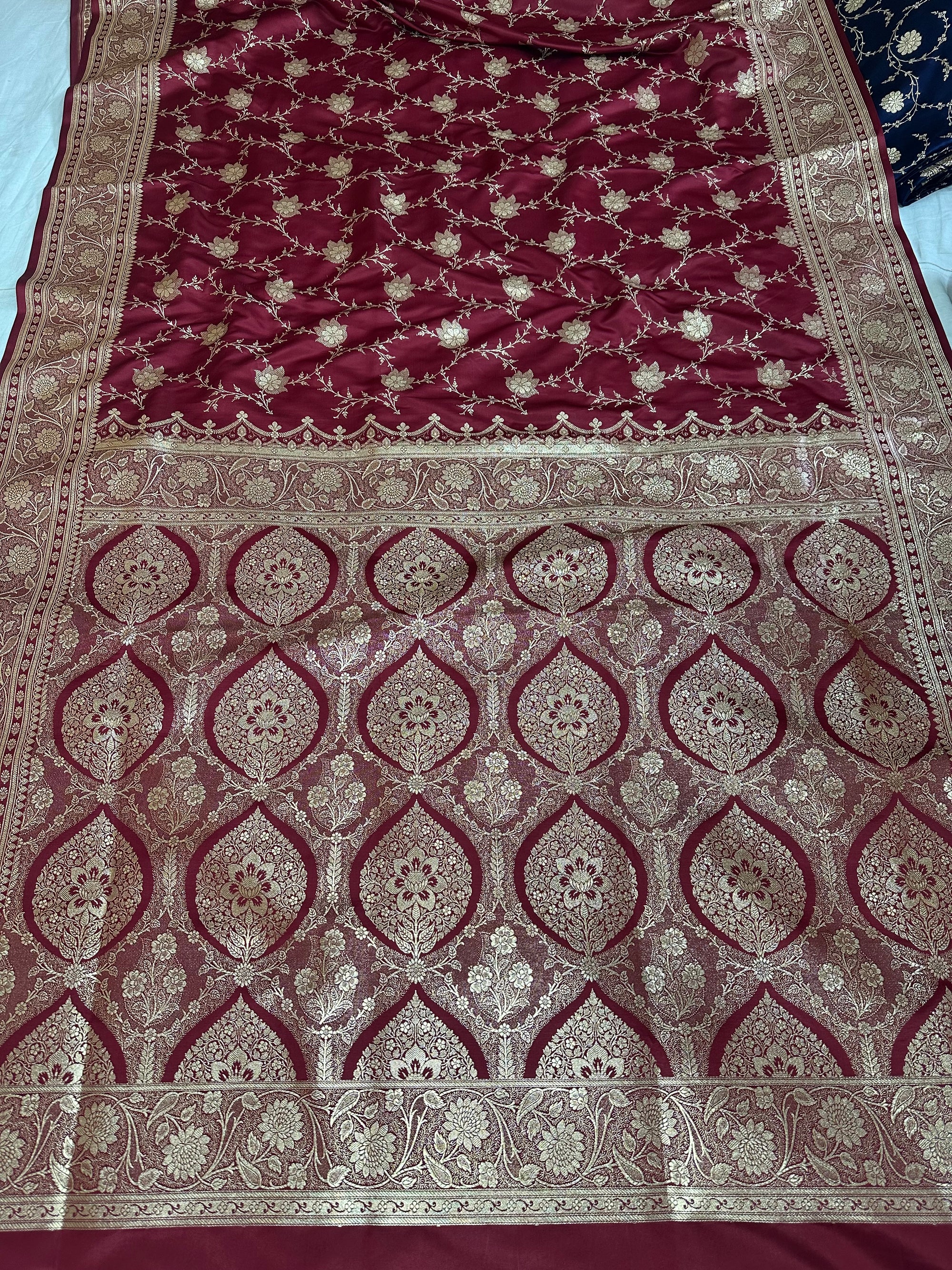 Premium Satin Silk Banarasi Saree