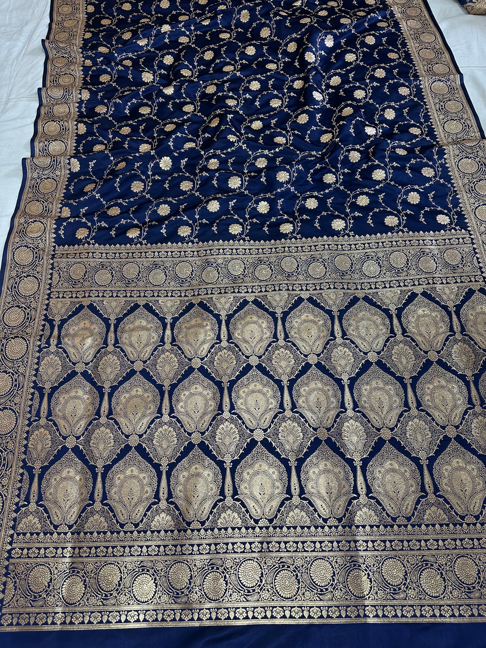 Premium Satin Silk Banarasi Saree