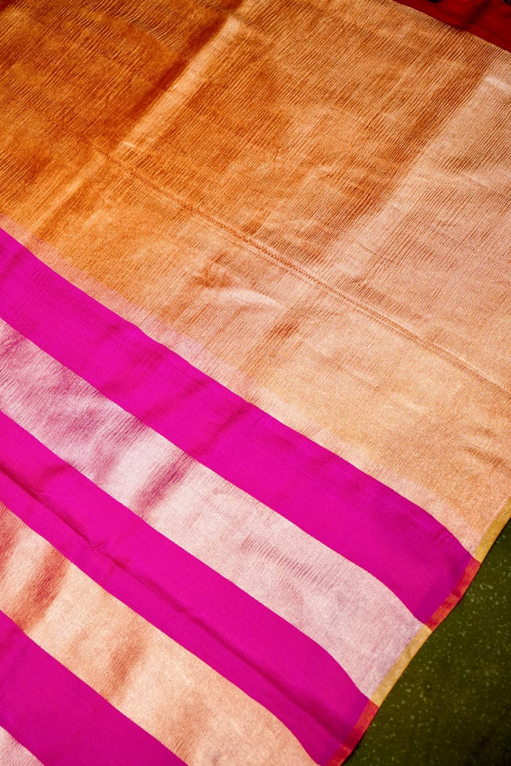 Pure Kora Tissue silk saree