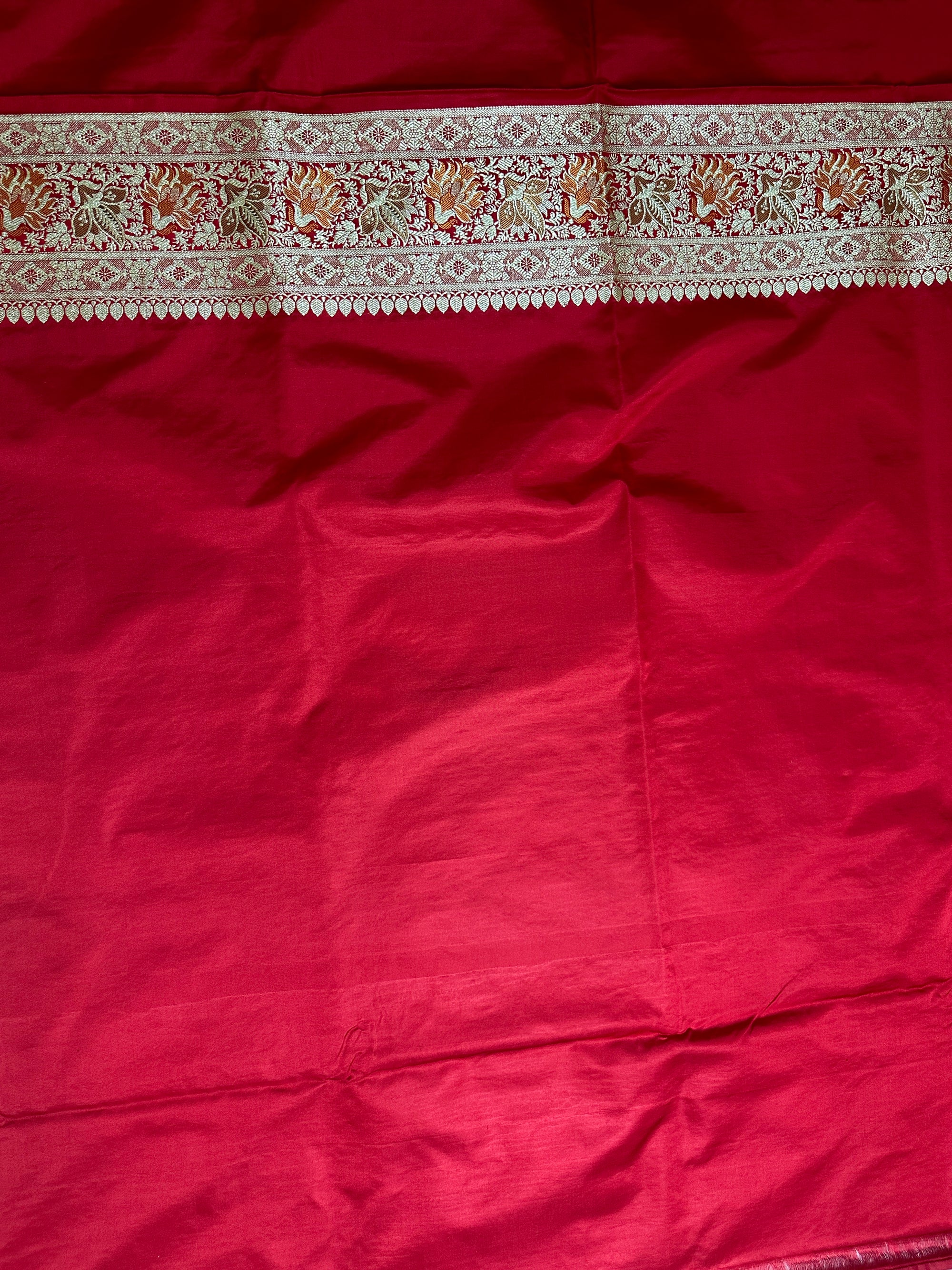 Pure Katan Silk Handloom Banarasi Saree
