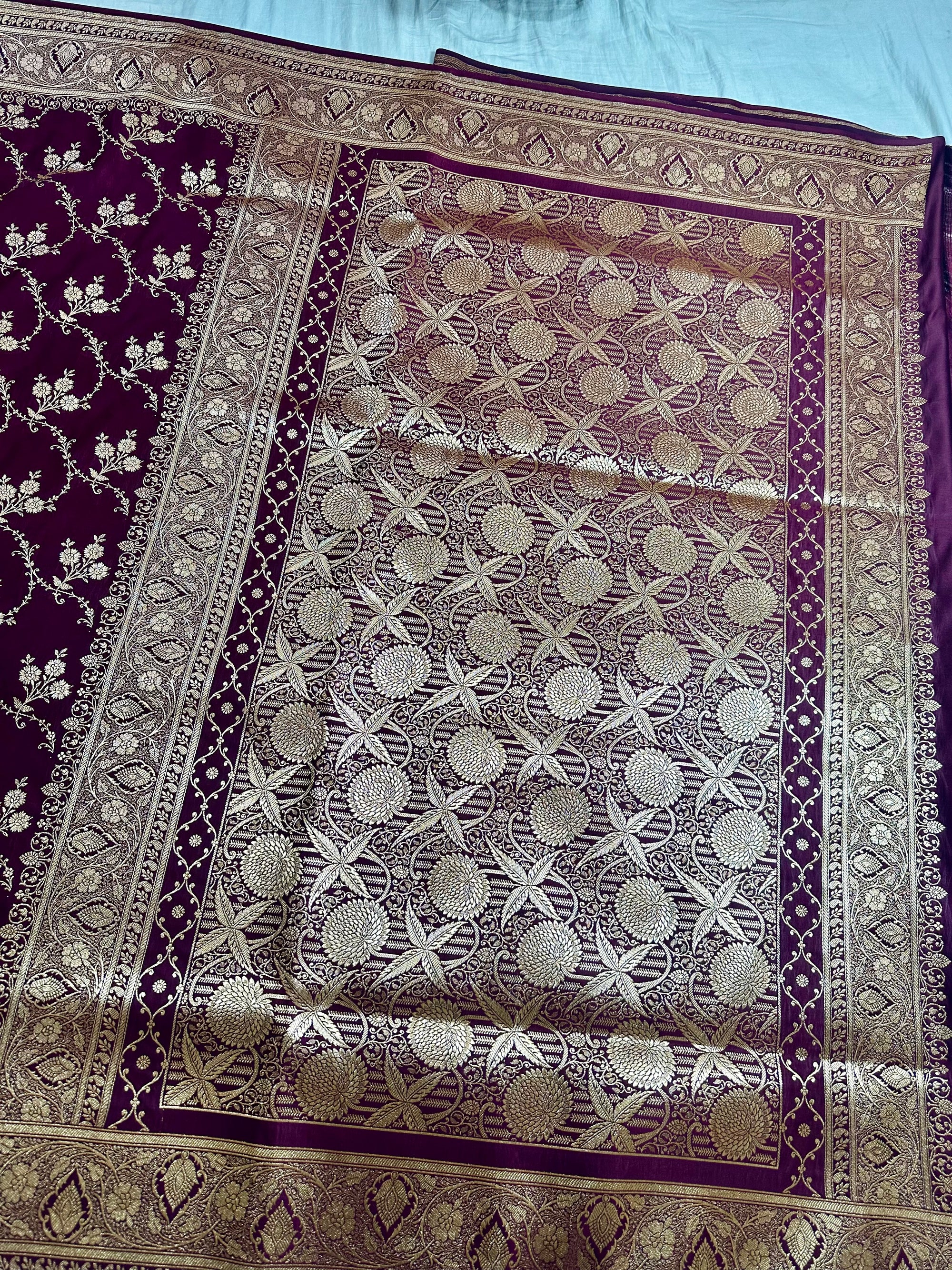 Premium Satin Silk Banarasi Saree