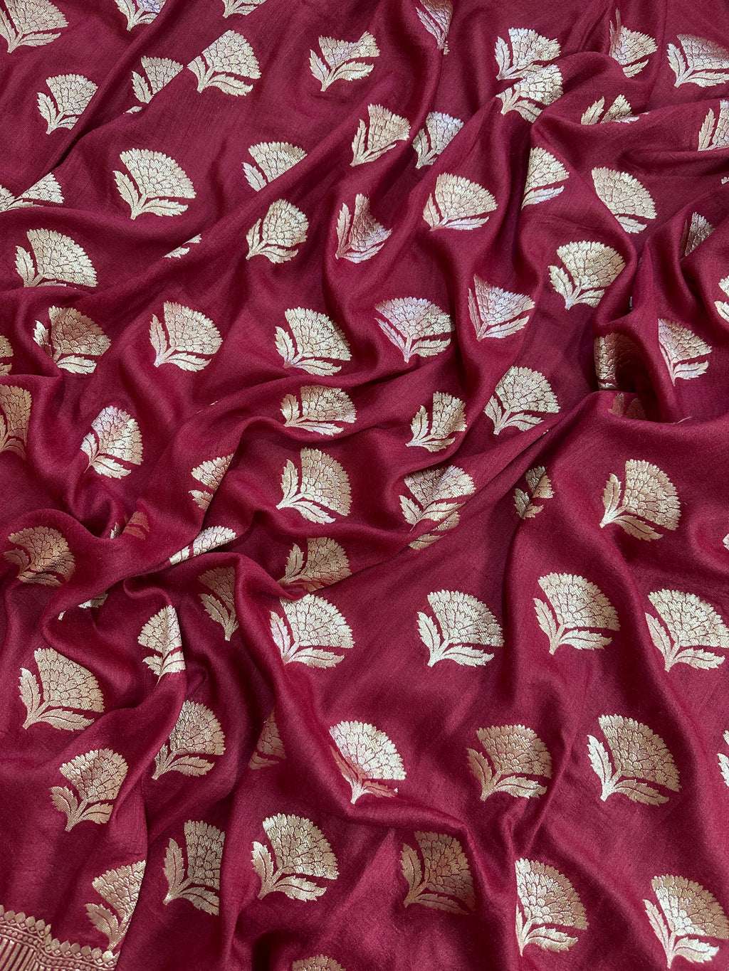 Pure Moonga Silk Banarasi Saree