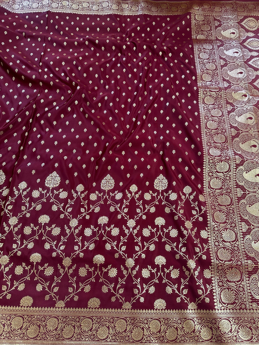 Premium Satin Silk Banarasi Saree