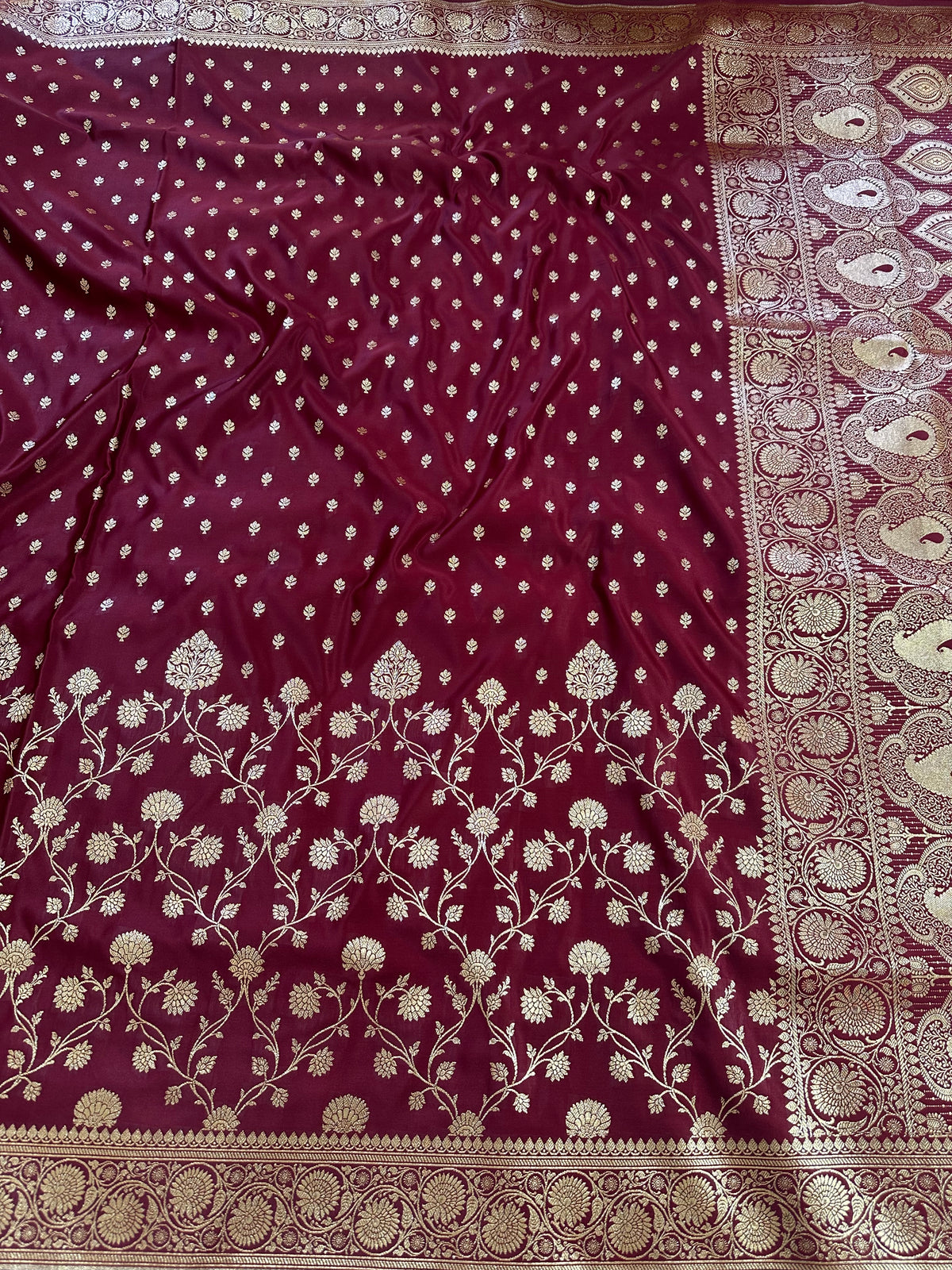 Premium Satin Silk Banarasi Saree