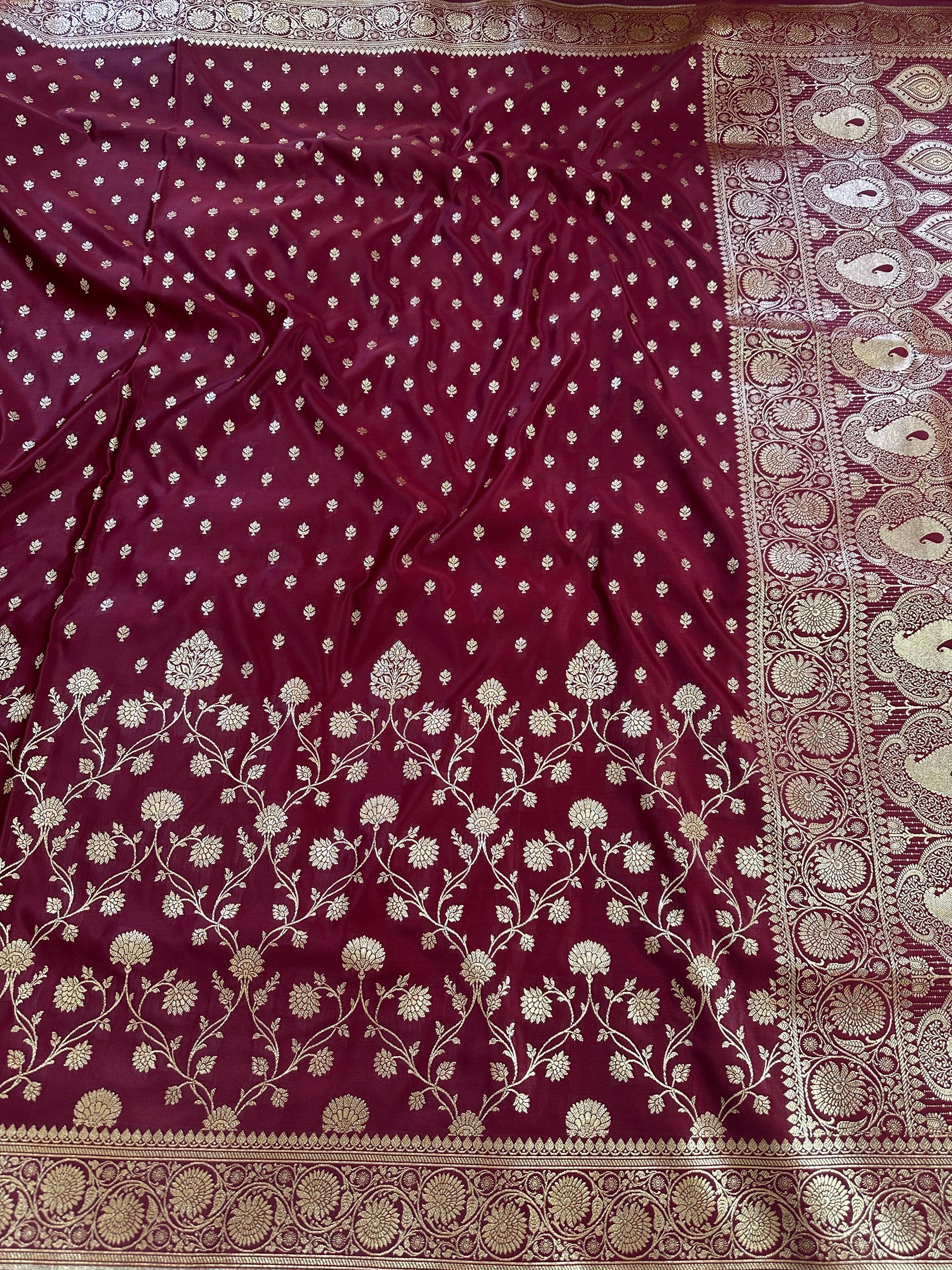 Premium Satin Silk Banarasi Saree