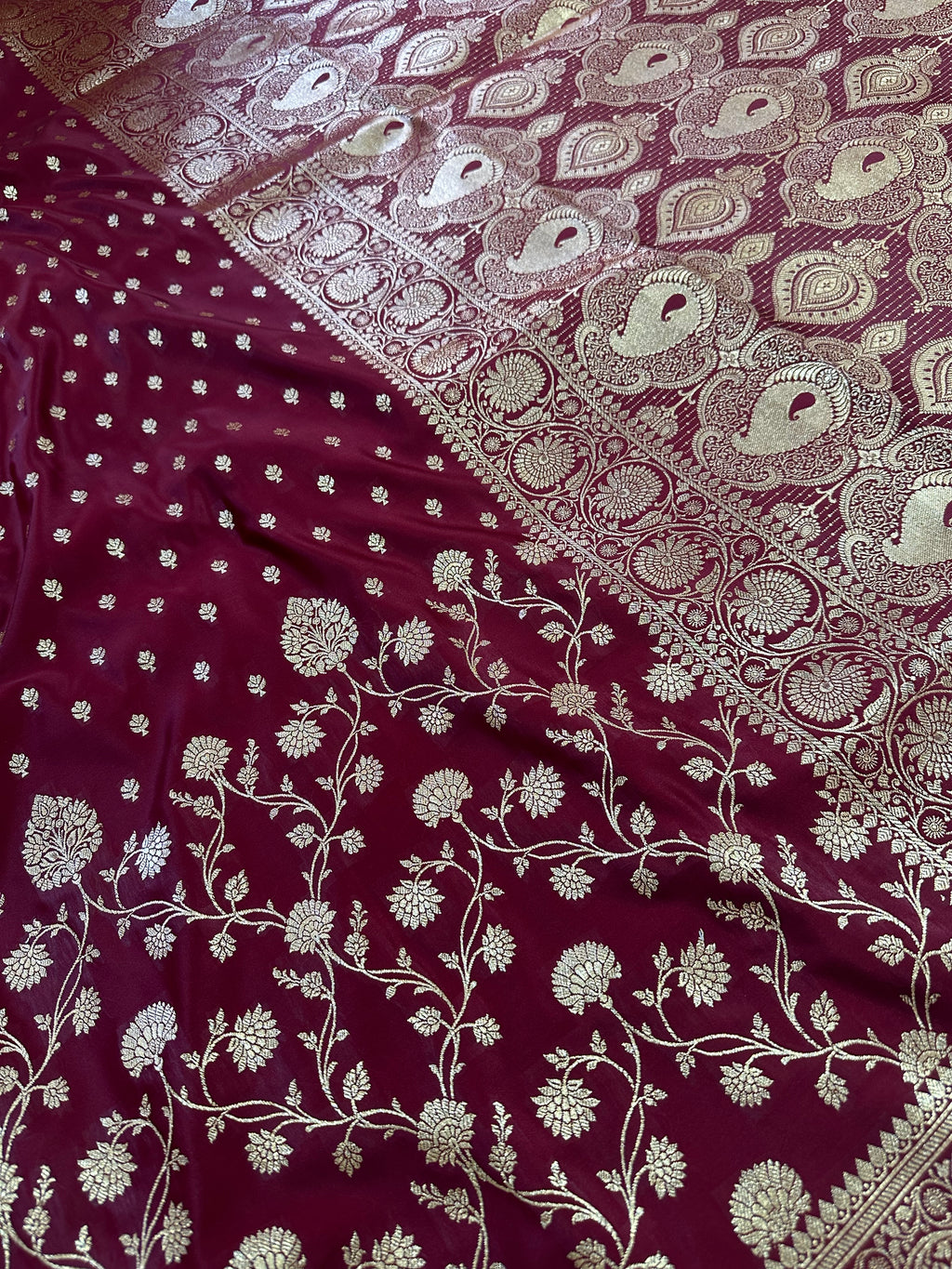Premium Satin Silk Banarasi Saree
