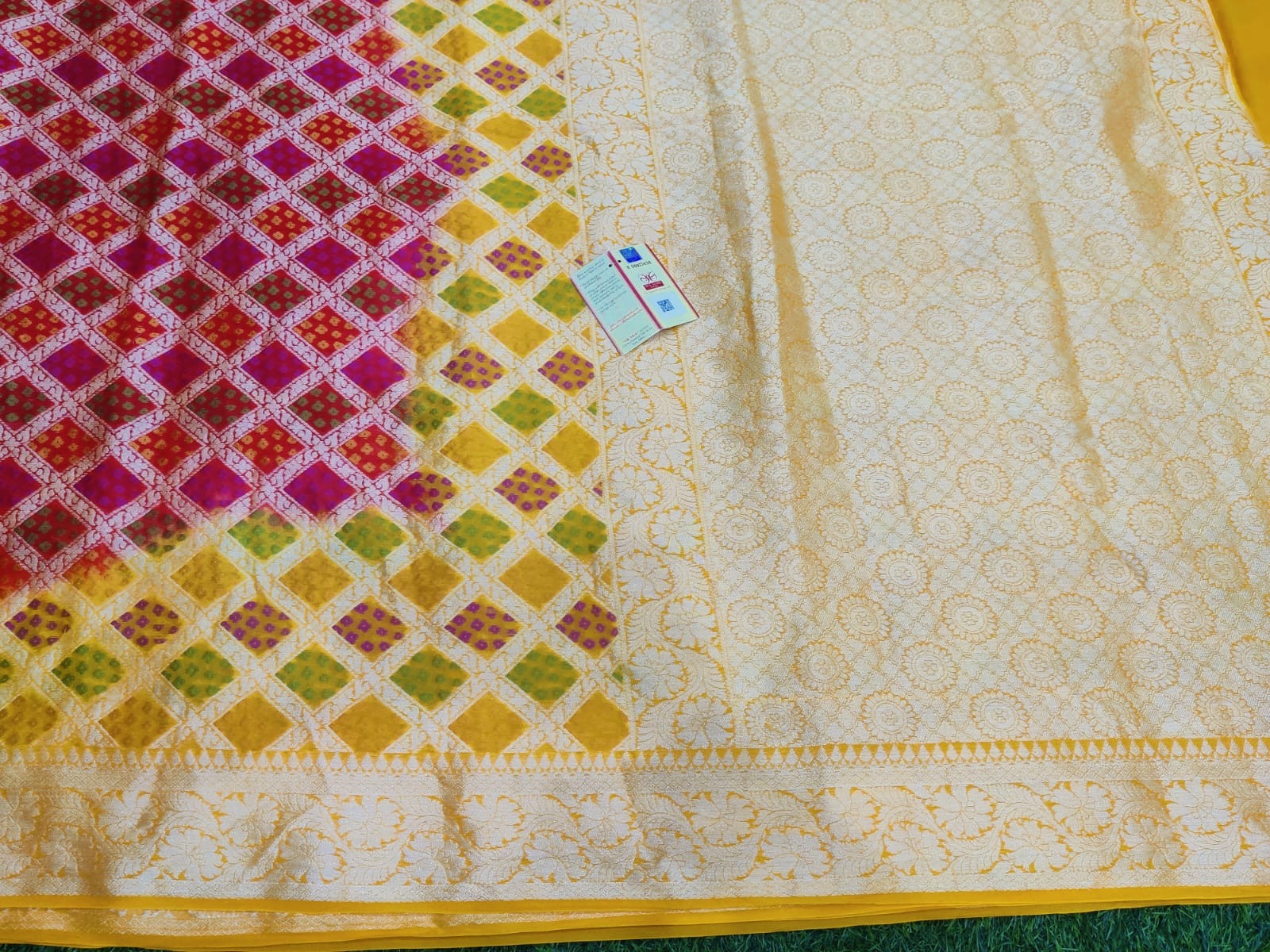 Pure Chiffon Silk Banarasi Saree