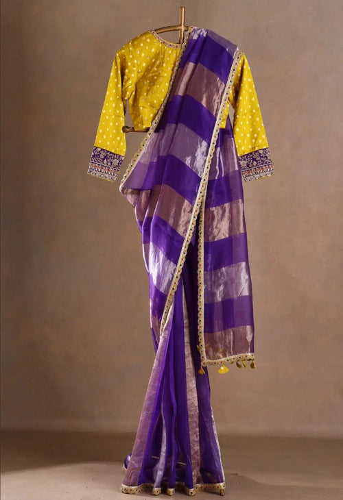 Pure Kora Tissue silk saree