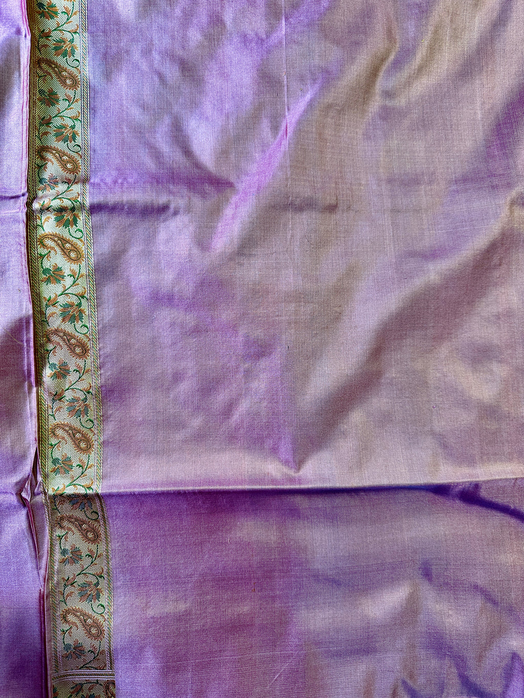 Rose Pink Pure Banarasi Handloom Jamawar Tanchui Kadhwa Interlocked Weaved Saree