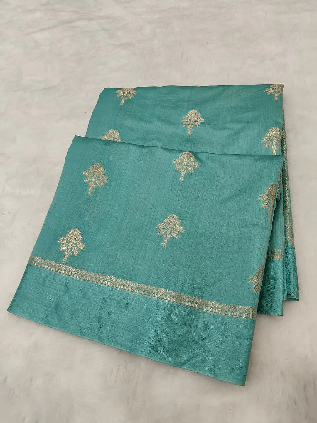 Pure Chiniya Silk Banarasi Saree | Geometric Zari Woven Luxury Saree from Varanasi