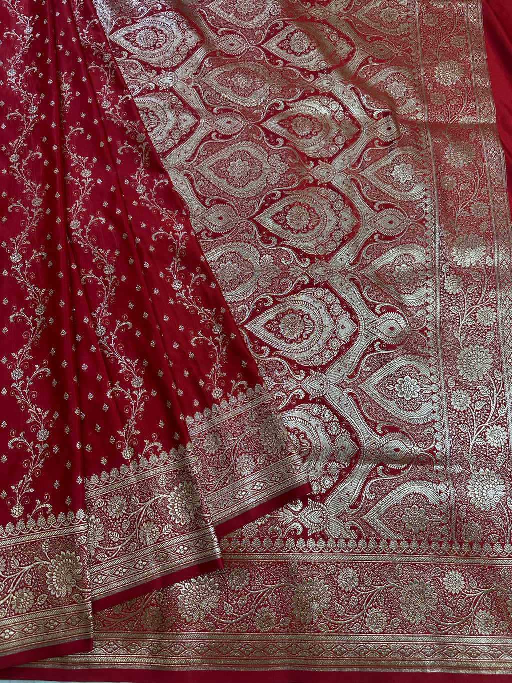 Premium Satin Silk Banarasi Saree