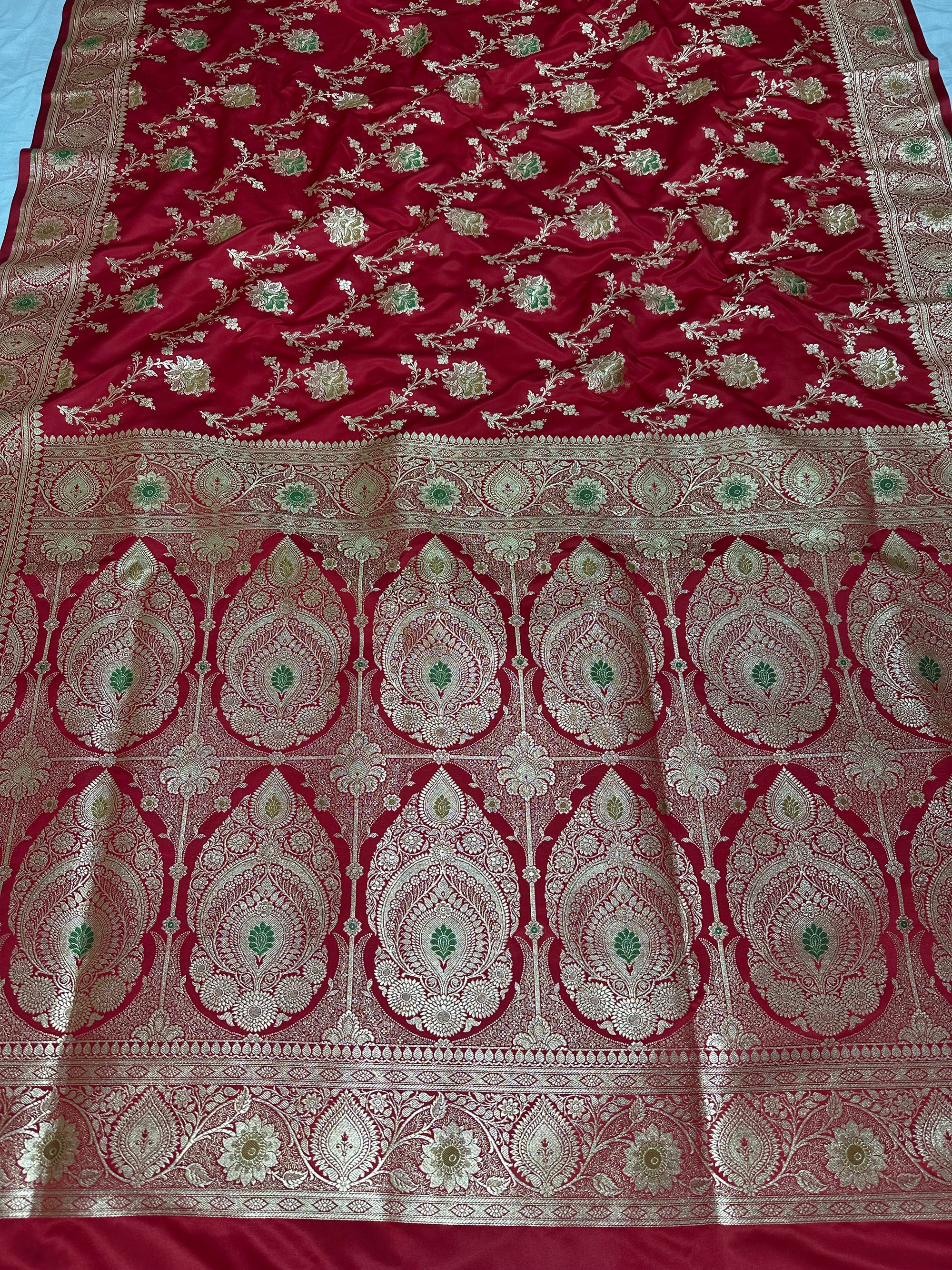 Premium Satin Silk Banarasi Saree