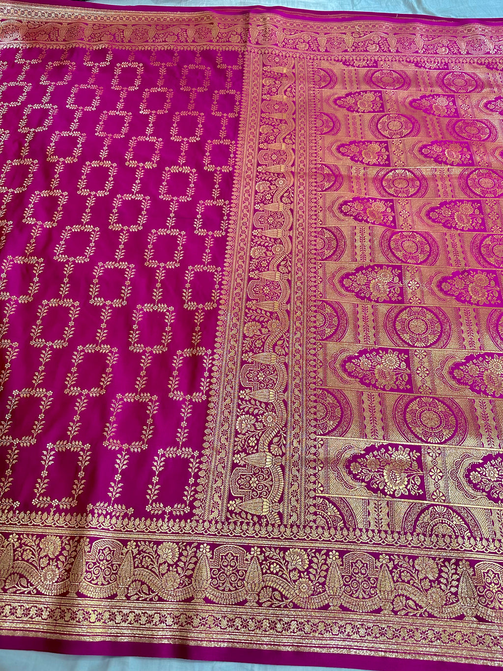 Premium Satin Silk Banarasi Saree