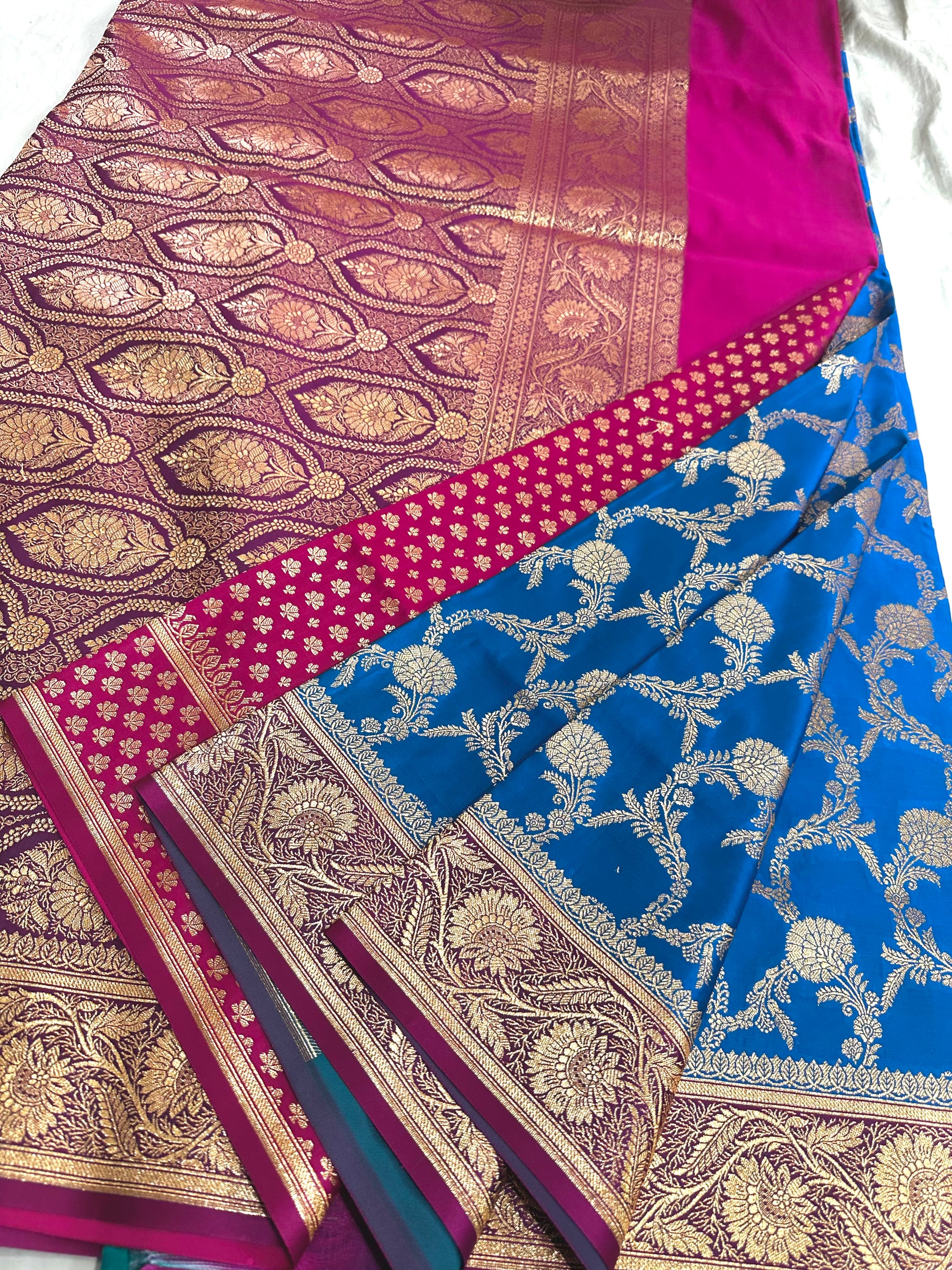 Premium Satin Silk Banarasi Saree