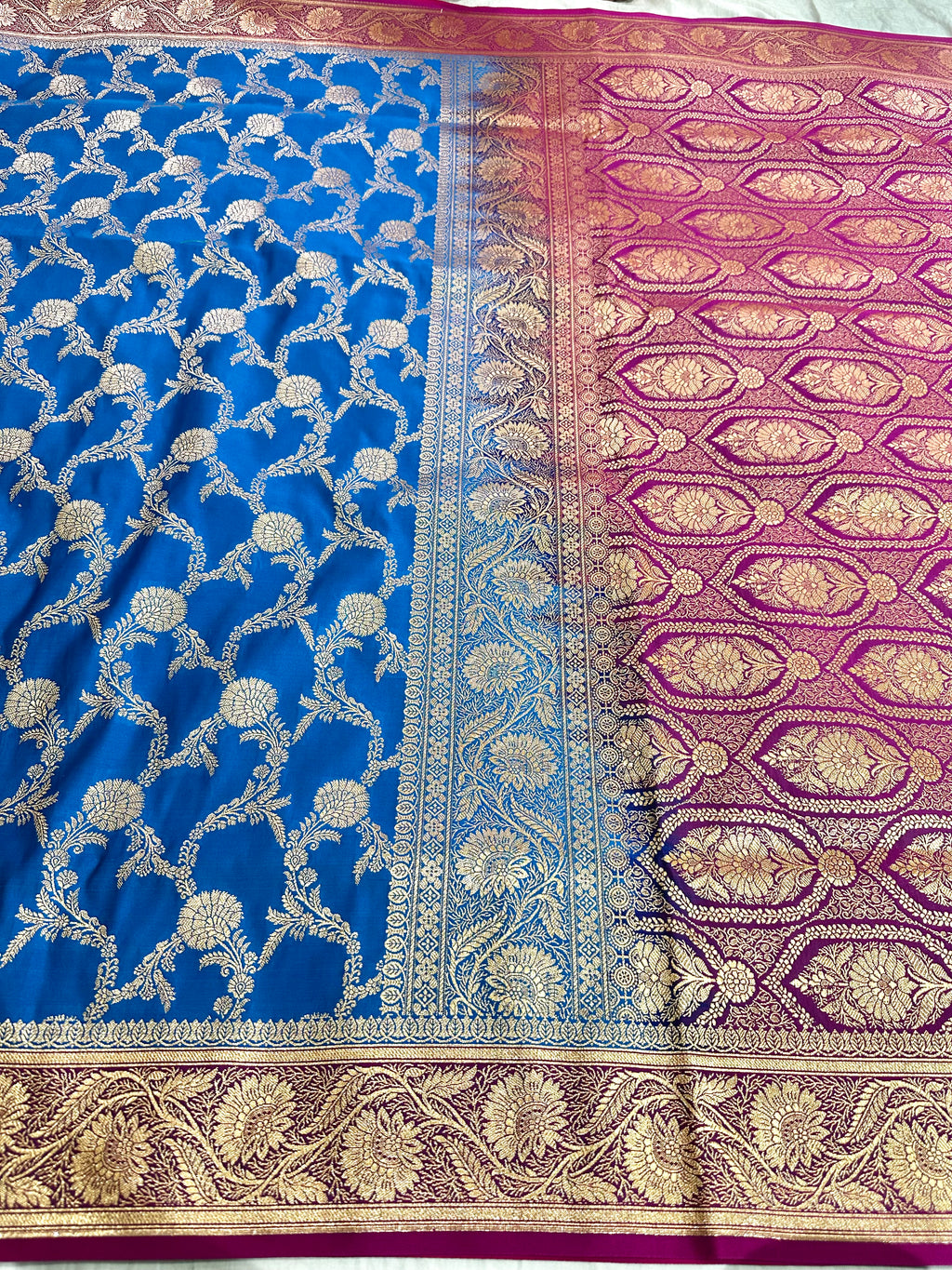 Premium Satin Silk Banarasi Saree