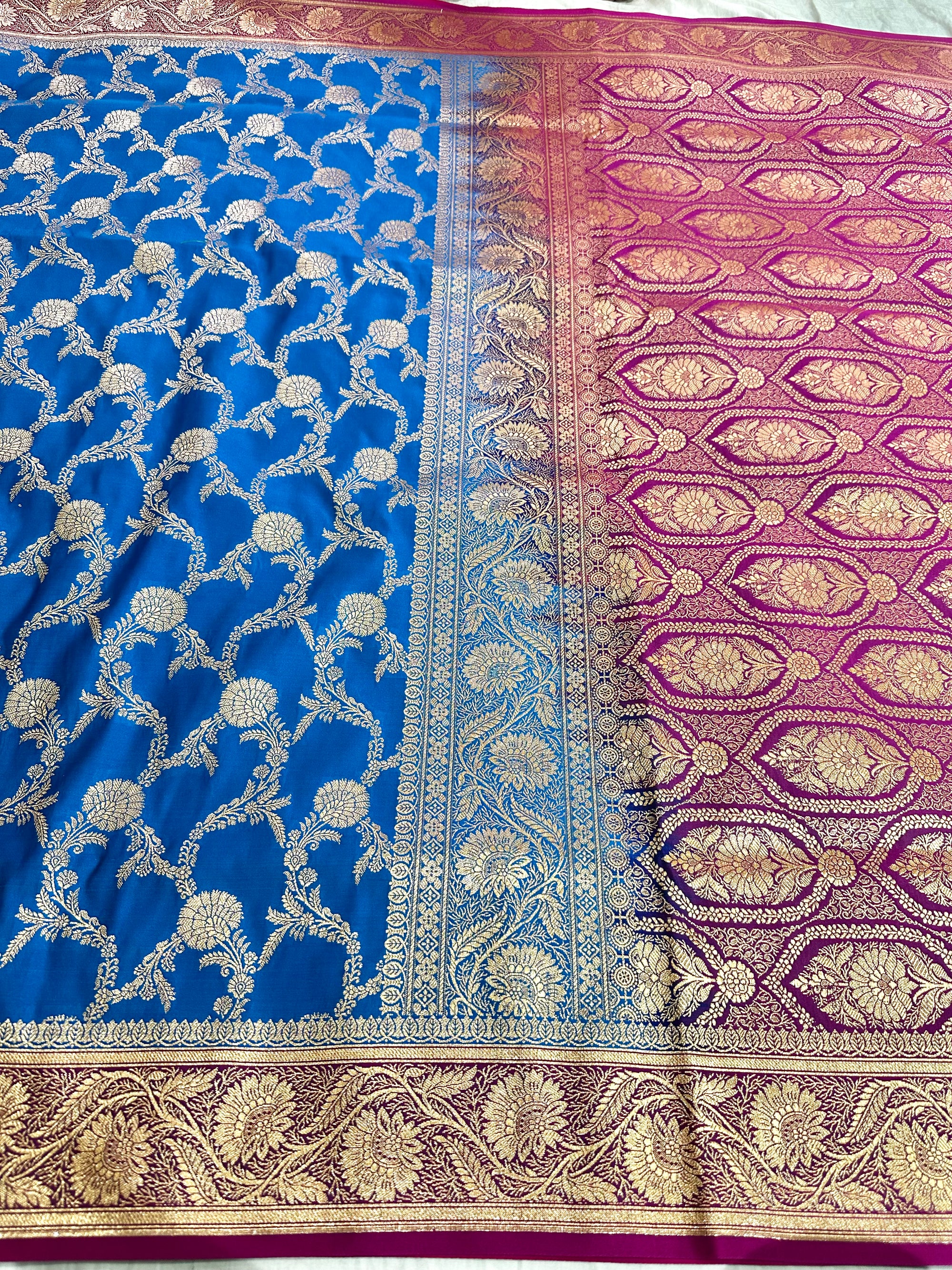 Premium Satin Silk Banarasi Saree
